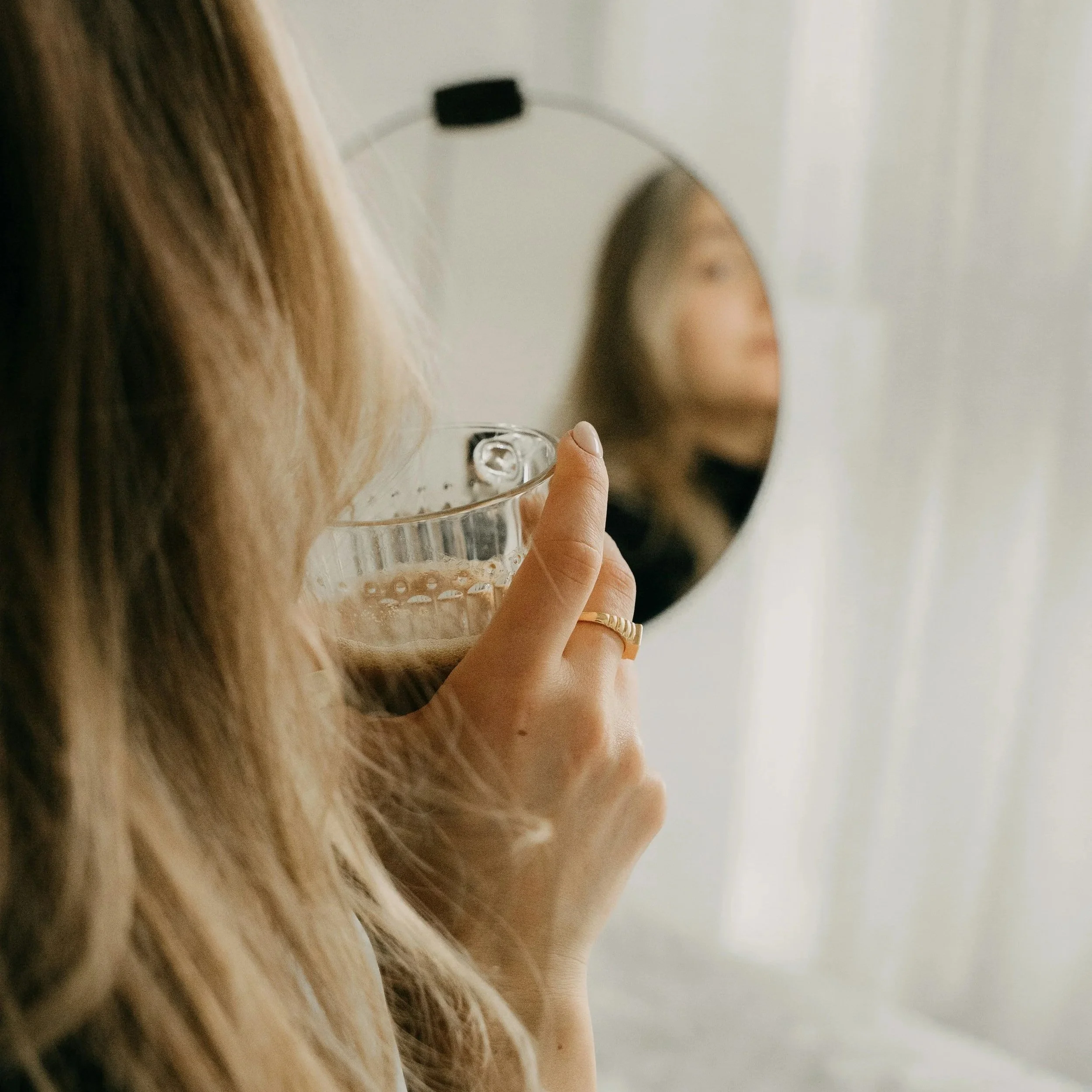 "Nobody told me my skin would change like this."