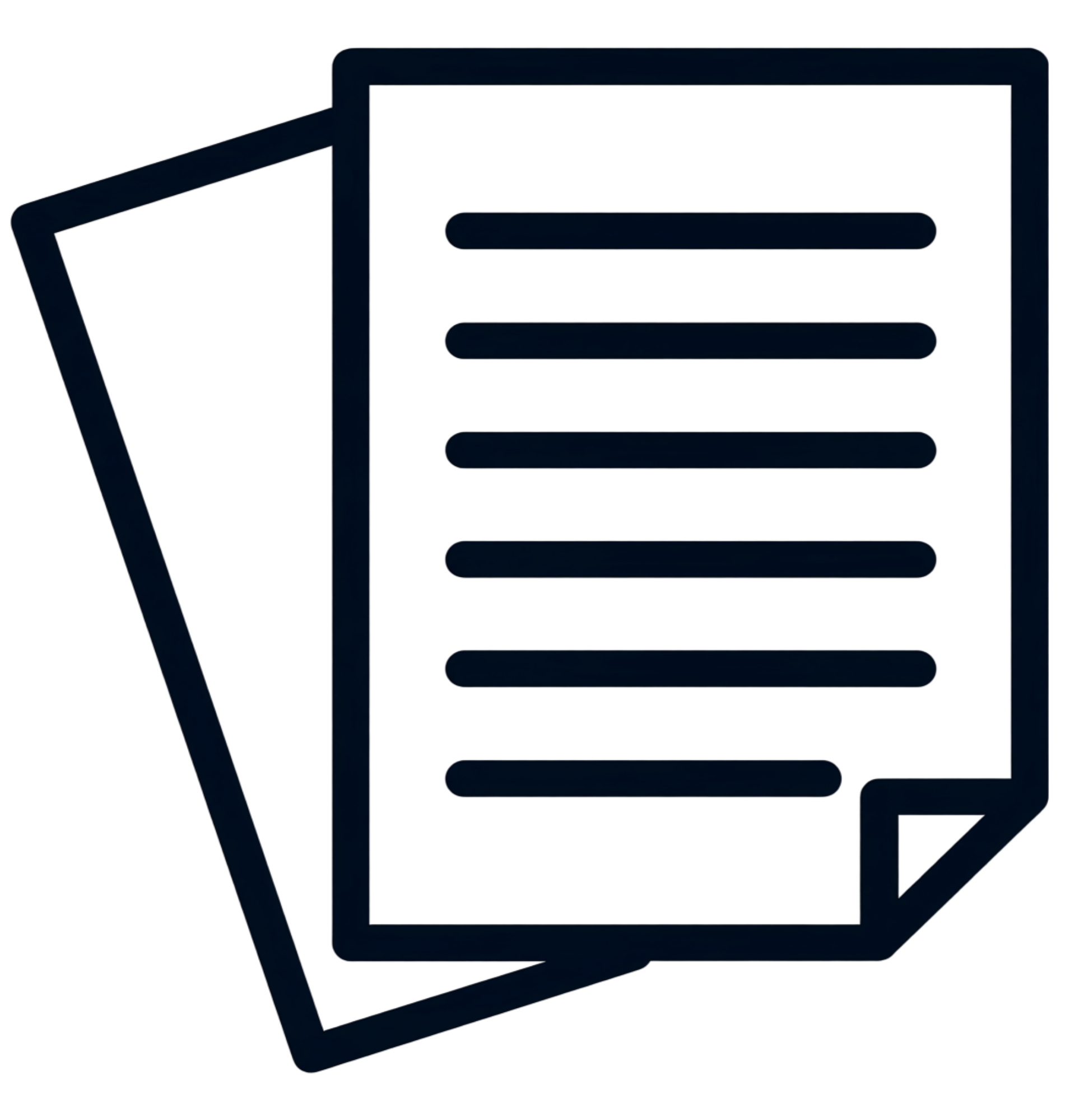 Illustration of a mobile device displaying a financial or banking app, with a ladder of horizontal bars.