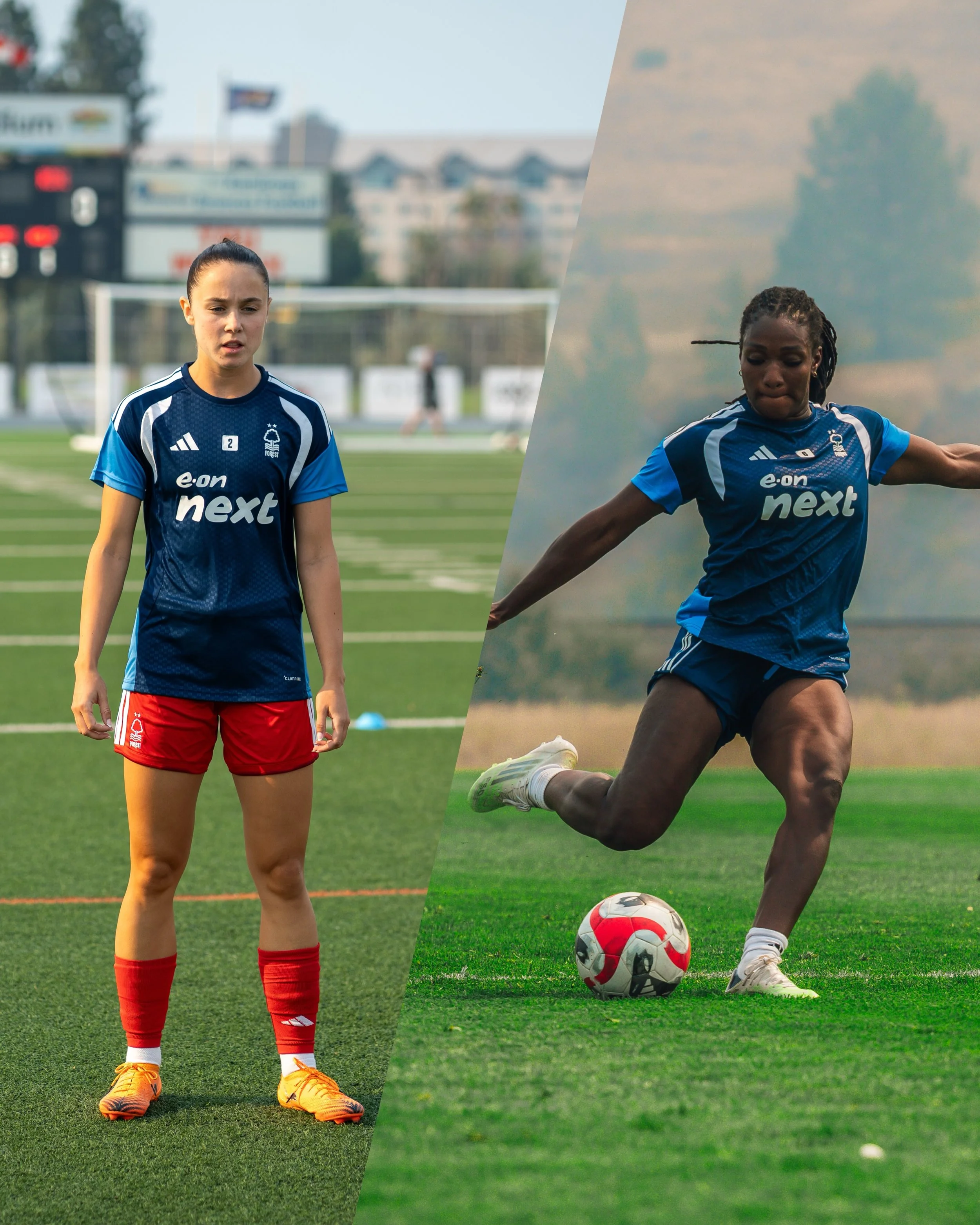 Pre-season in 🇨🇦 with @cerysbrown and @deannecynthia_ 🤩