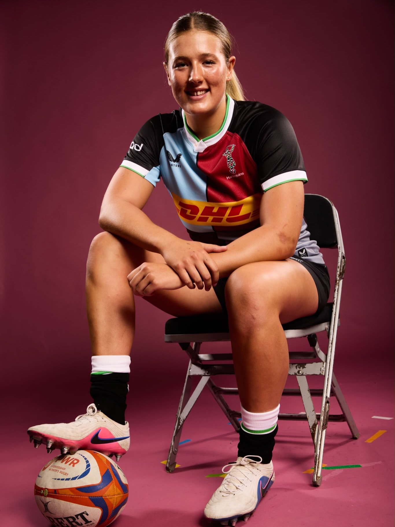 Our ⭐ all set for the new season! 🏉 

Big one coming up, @ellagracecromack! 🩵