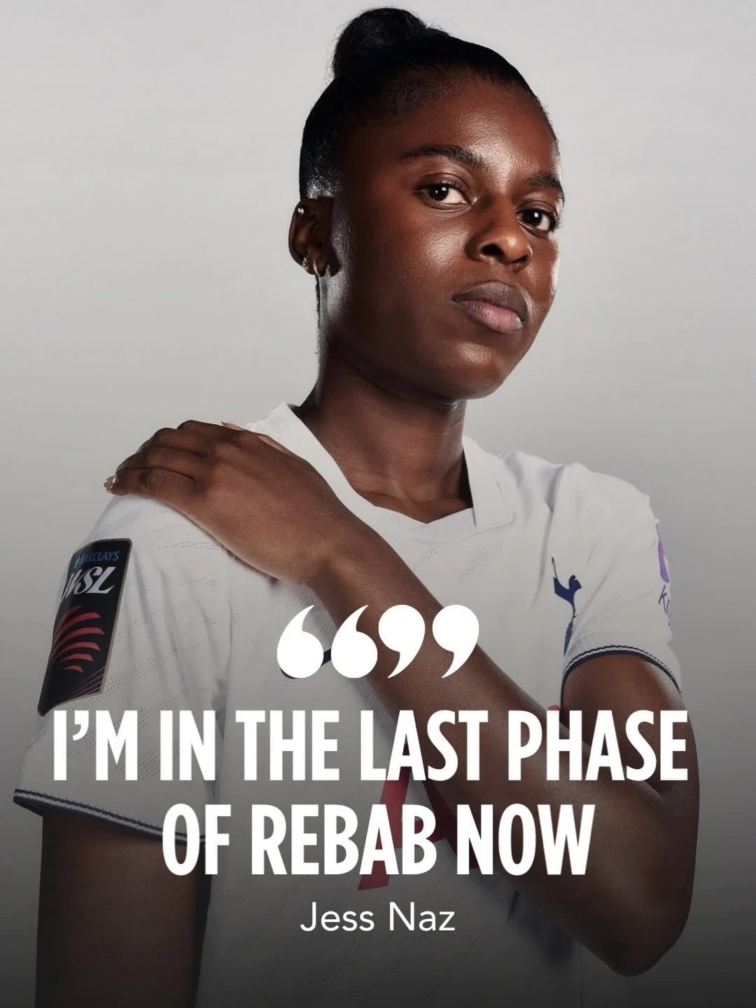 The comeback is on⏳

@jessicanaz17&rsquo;s positive update on the recovery from her ACL injury 📈

We can&rsquo;t wait for this one. Keep pushing, Jess! 🤩💪