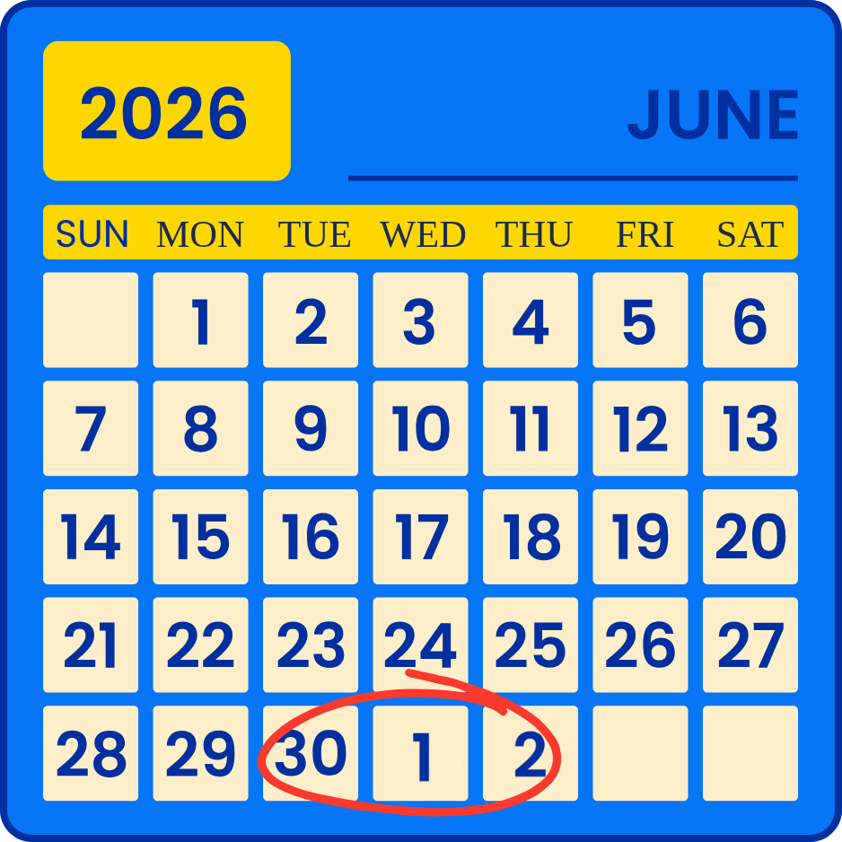 From Jun 30 - July 2, you get to dive into a mix of live sessions and pre-recorded presentations. This event is 100% online so you can join us from the comfort of your home.