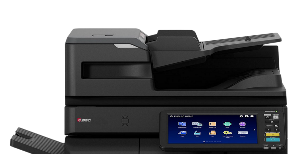 Toshiba A3 colour multifunction photocopier supplied by RAC Technologies