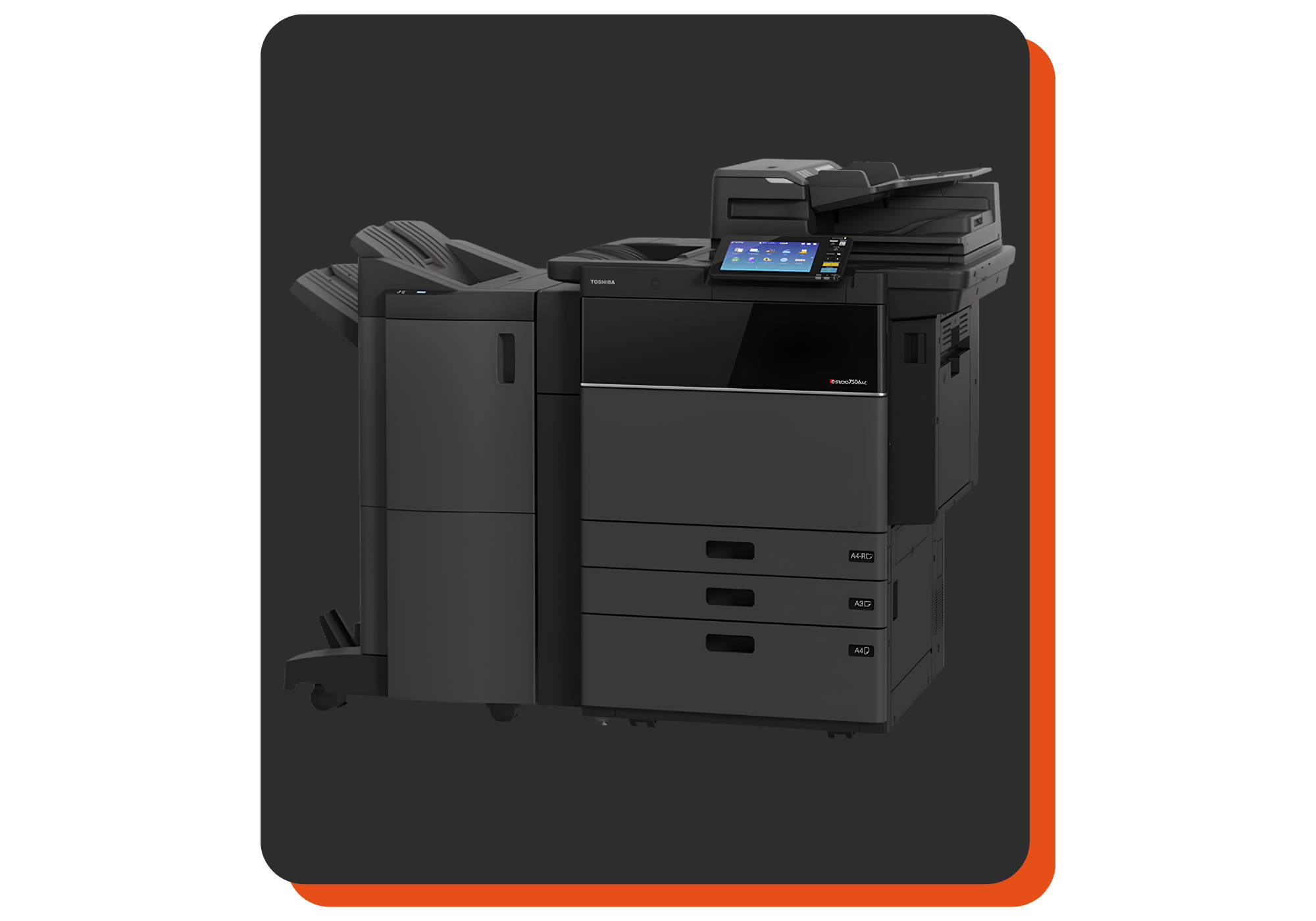 A3 colour multifunction photocopier for business printing, copying and scanning
