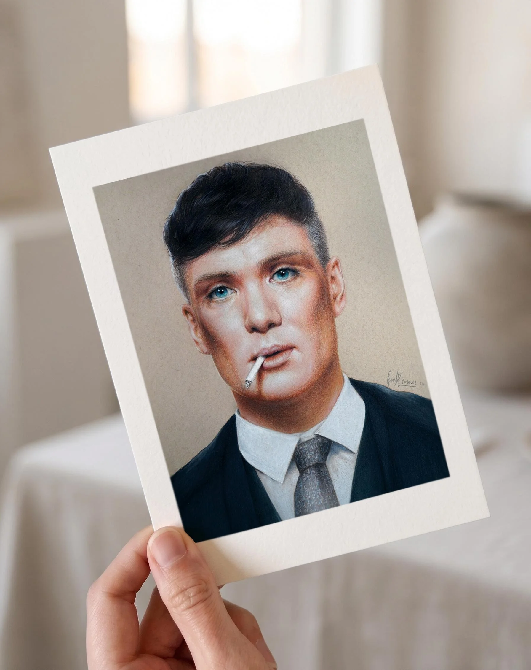 "Tommy Shelby"– Fine Art Print