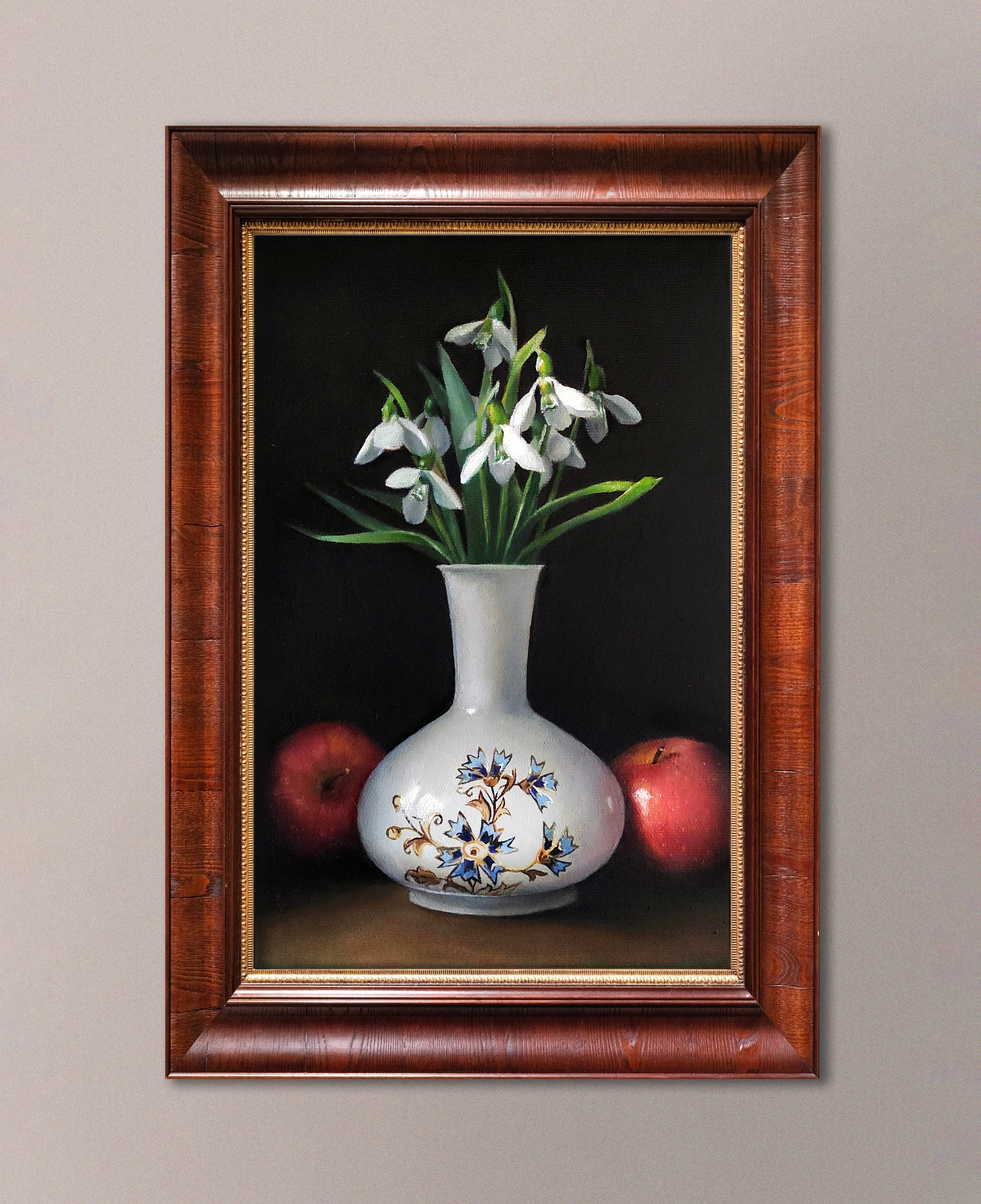 Whispers of Spring - Original Oil Painting (Framed)