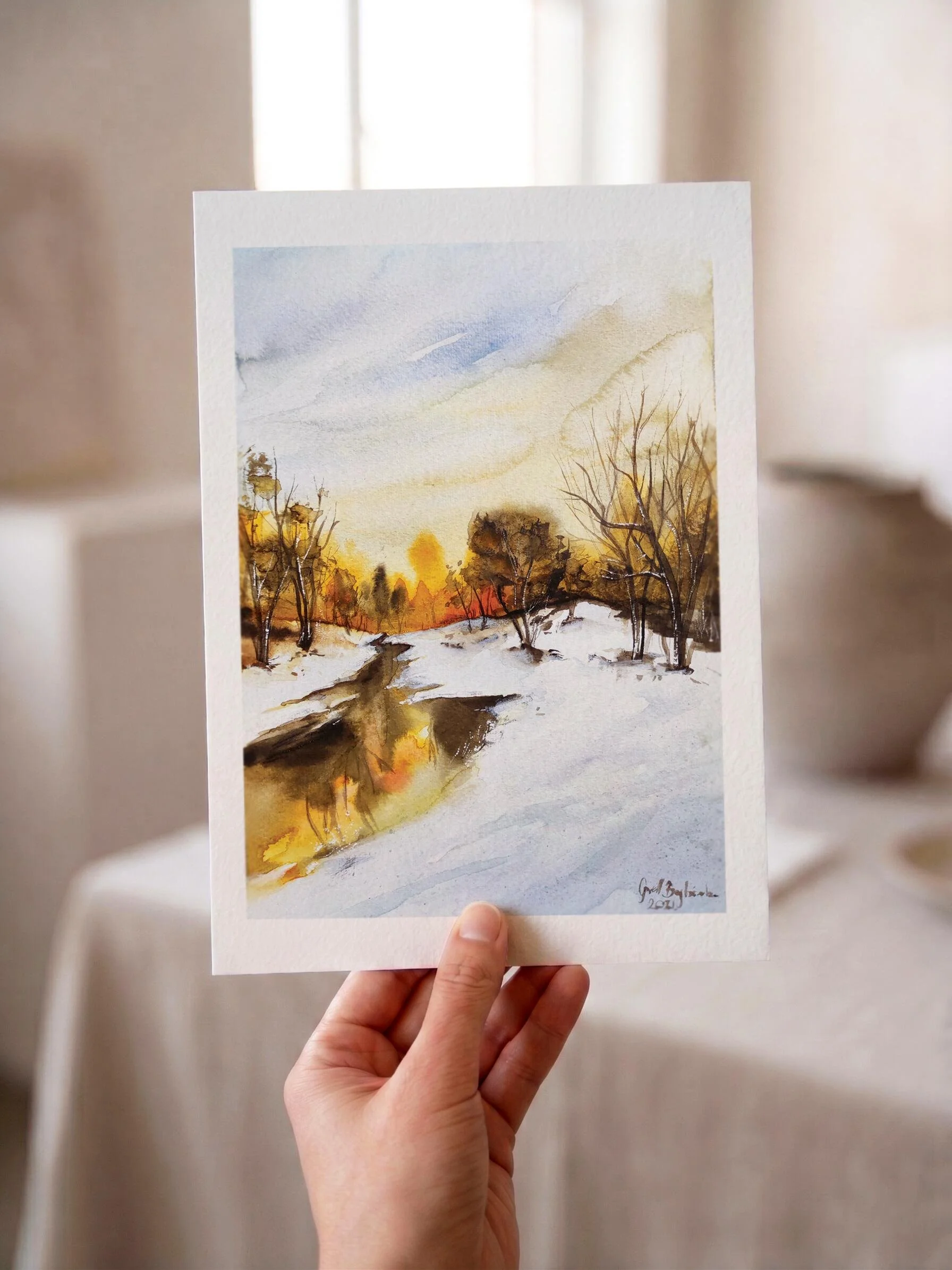 "Winter Morning" – Fine Art Print