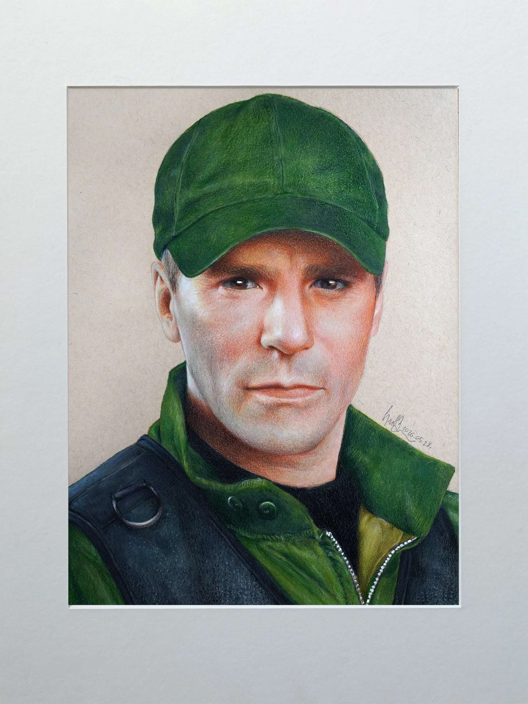 "Jack O'Neill" – Original Colored Pencil Drawing