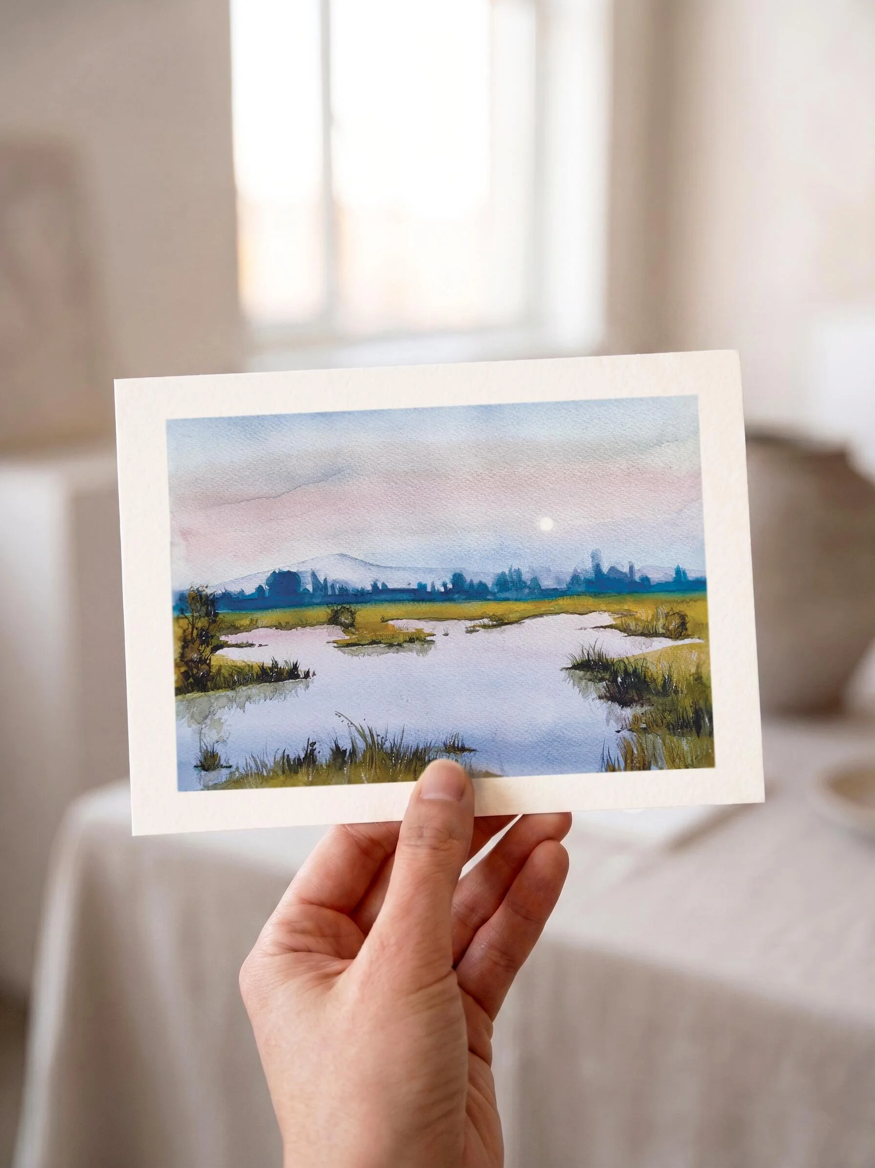 "Marshland Landscape" – Fine Art Print