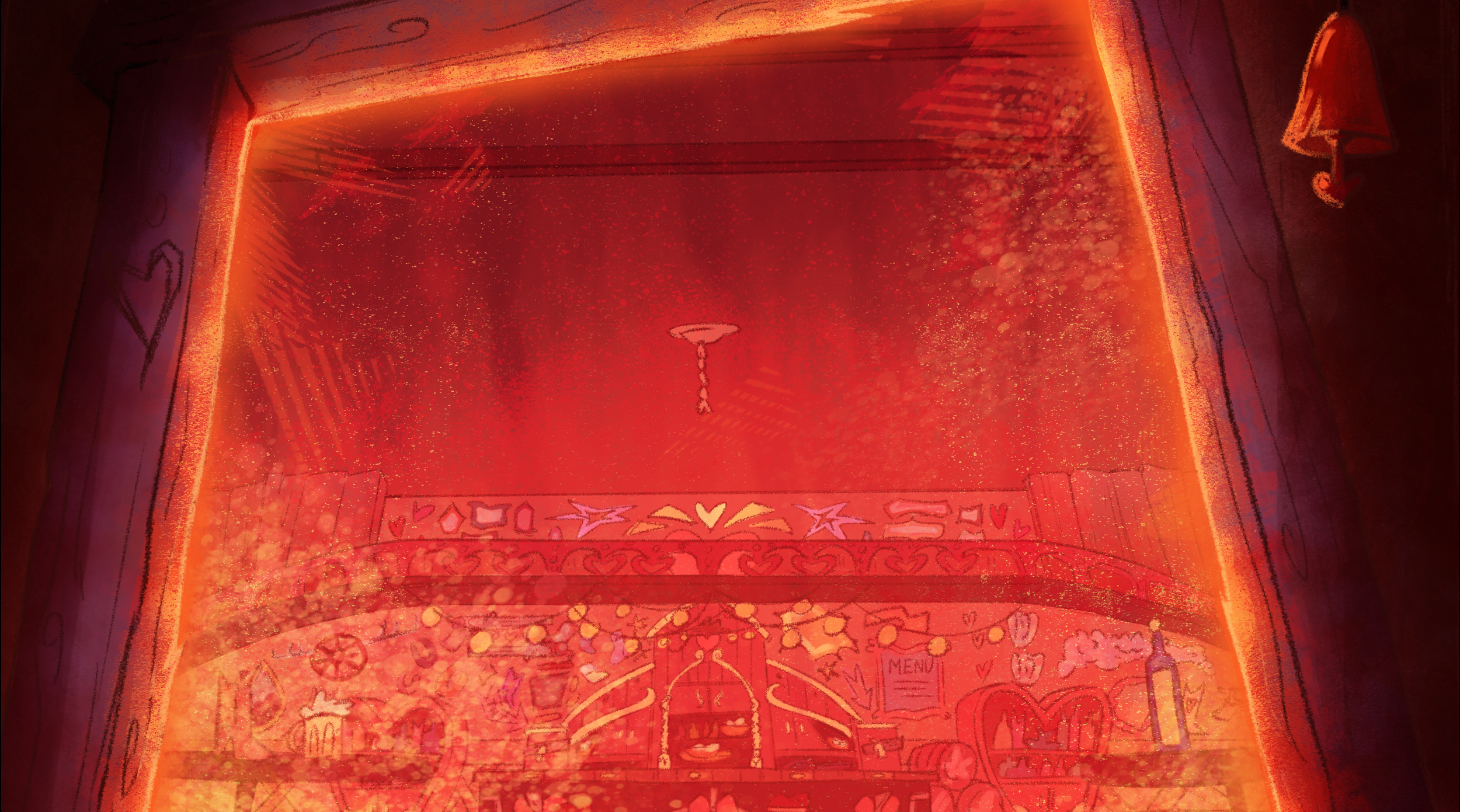 Layout and BG Painting for short film "RODEO"