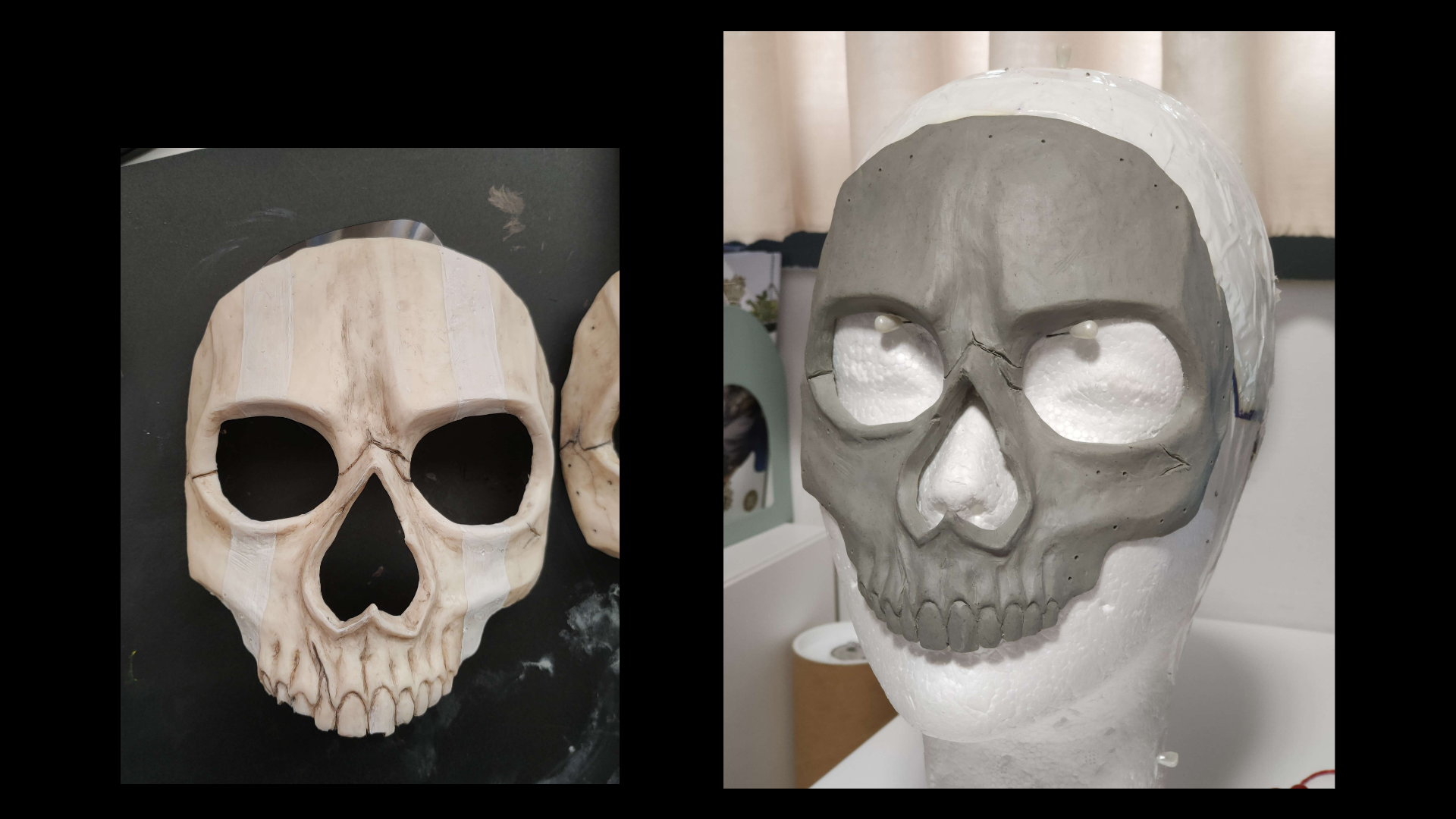 Clay sculpt and resin cast