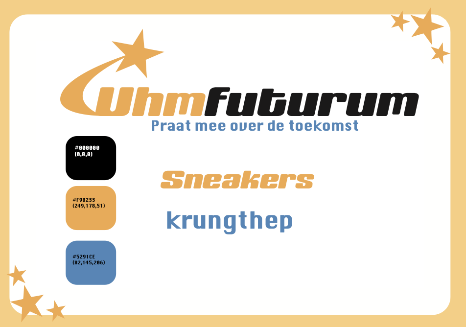 Project UhmFuturum | 
UhmFuturum is een organisatie die jongeren van 12 tot 25 jaar helpt om beter om te gaan met onzekerheid over de toekomst. Ik heb hiervoor een logo en XD one-pager gemaakt!