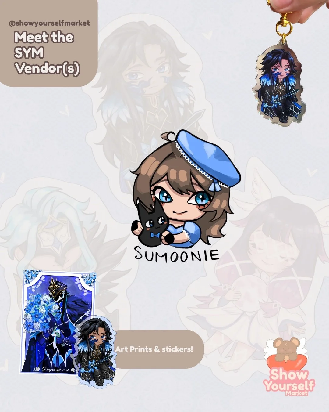 ‧₊˚♪ 𝄞₊˚Welcome to Mermaidia!! 
Let&rsquo;s meet one of our sellers: @_sumoonie_ 🧜🏻&zwj;♀️🫧🦦

*ੈ✩&middot;₊˚*ੈ✩&middot;₊˚༺☆༻*ੈ✩&middot;₊˚

🍉🌞| Introduction: 

Hihi! I&rsquo;m Sumoonie🩵✨
I&rsquo;m an artist who loves creating colorful fantasy-i