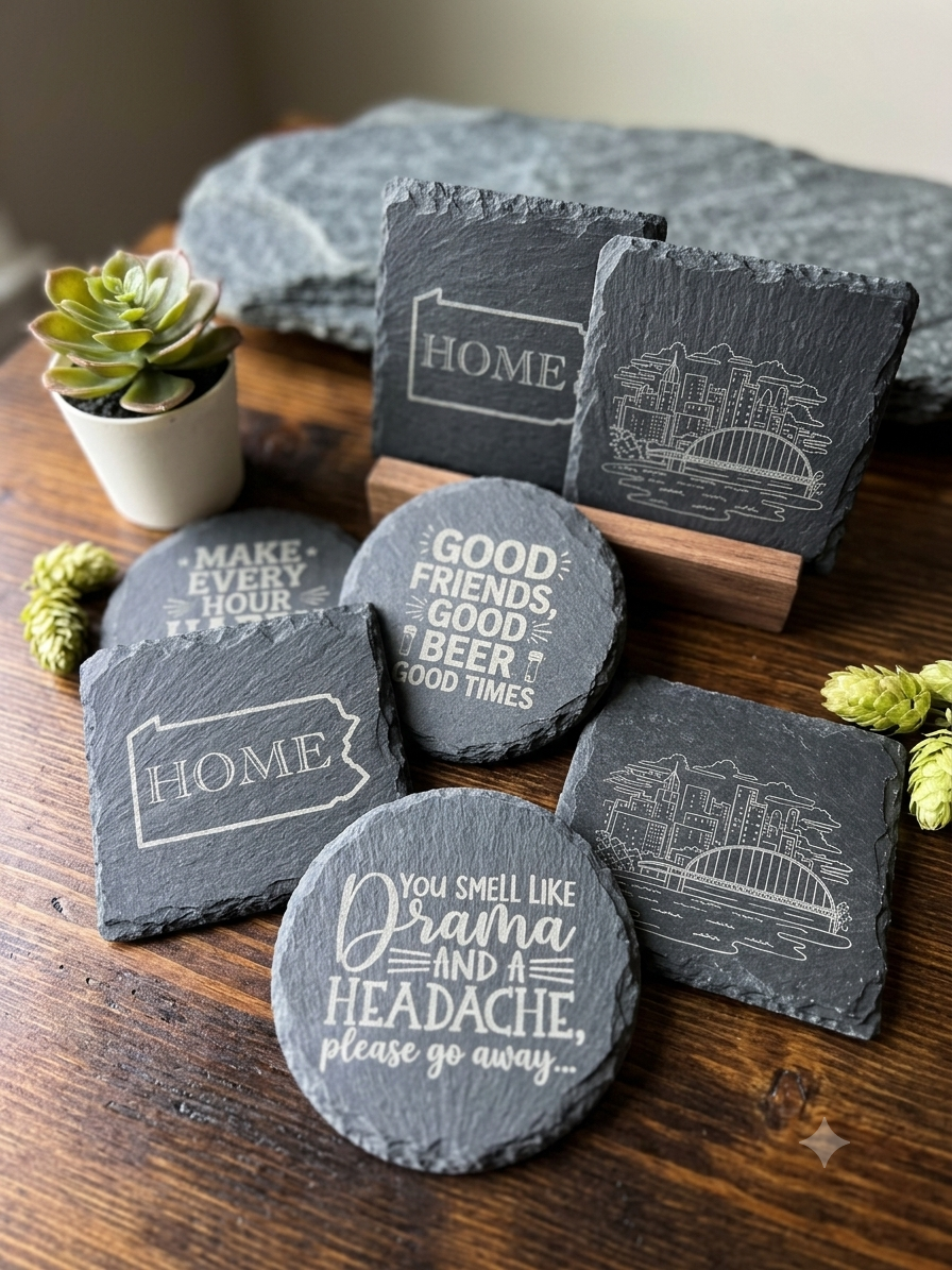 Slate Coasters