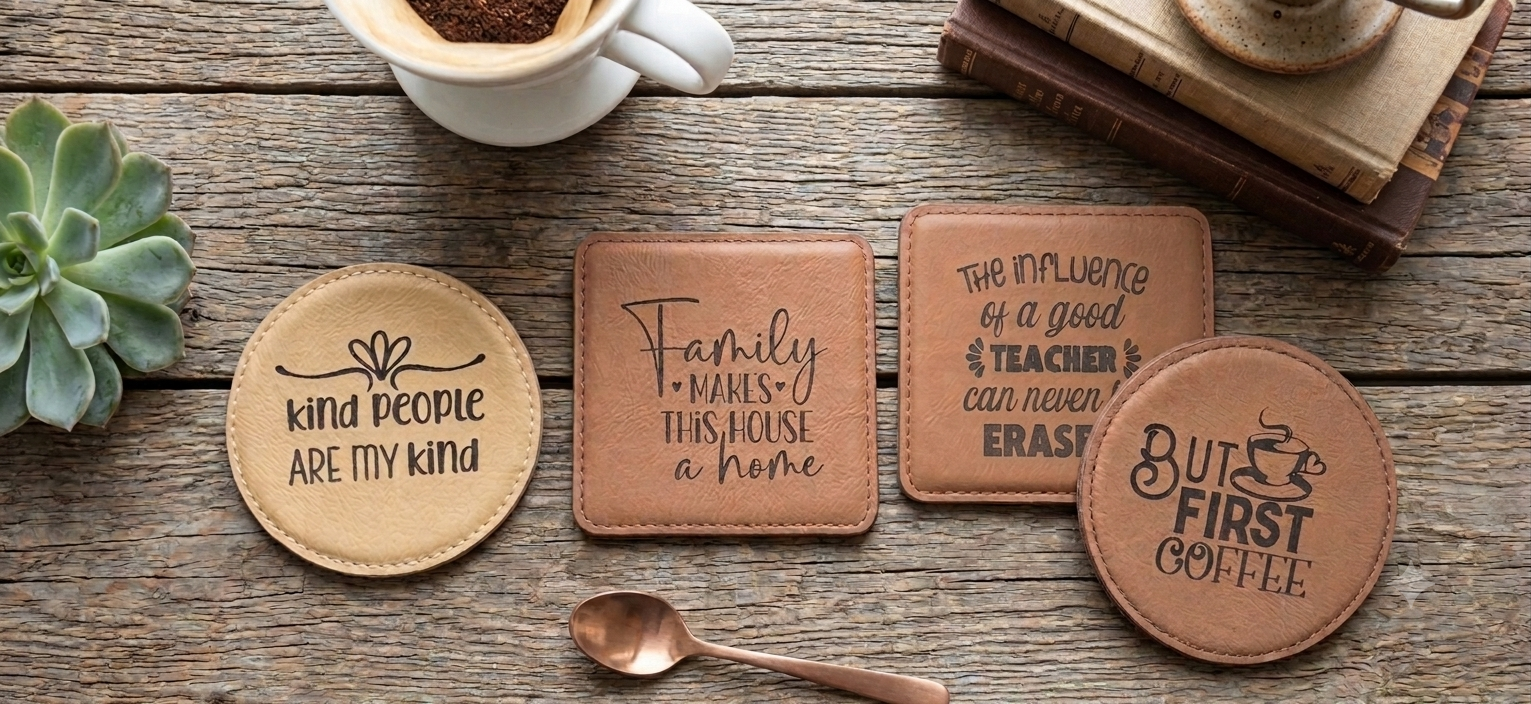 Leather Coasters