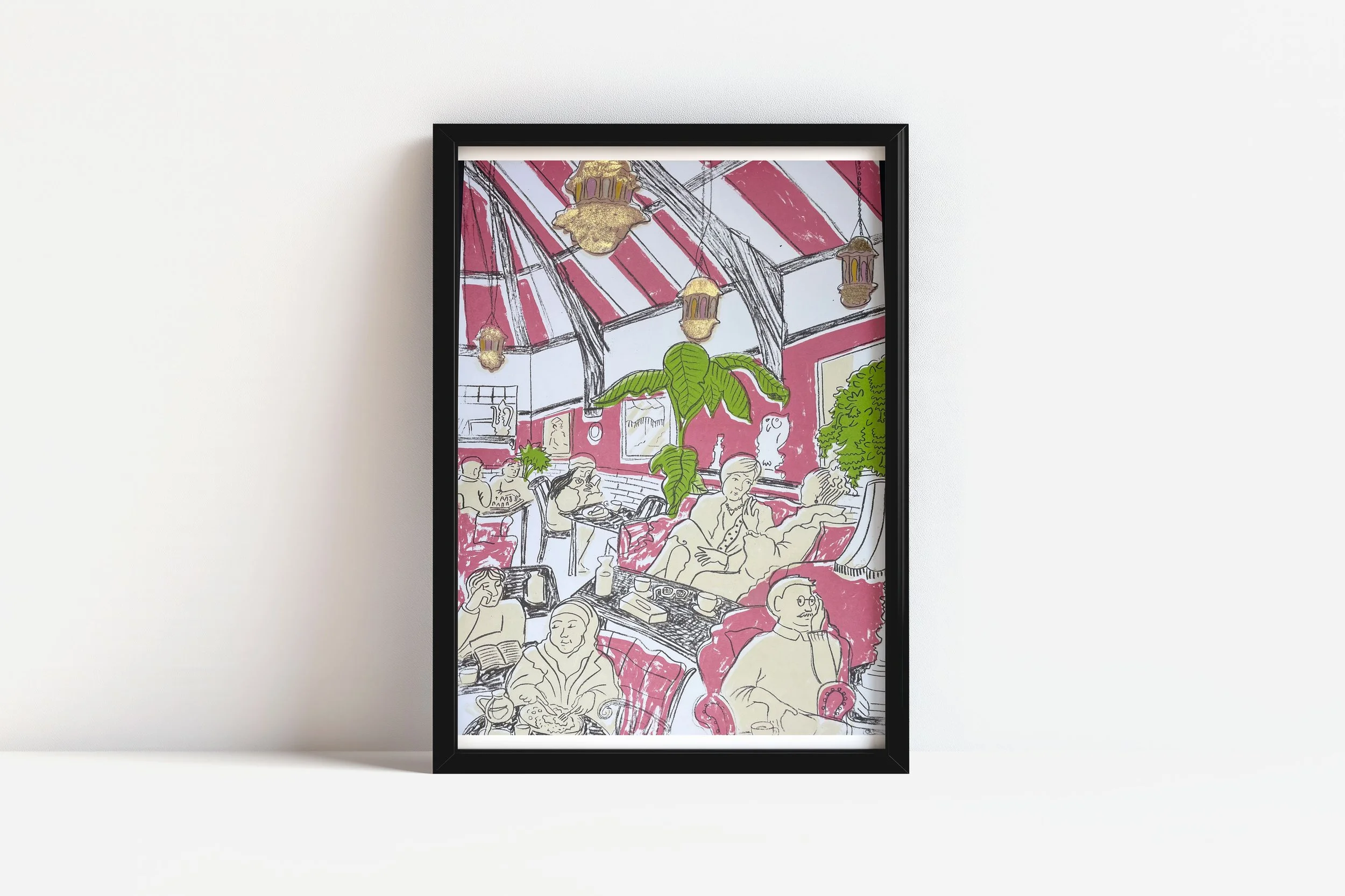 The Ottoman Screen Print