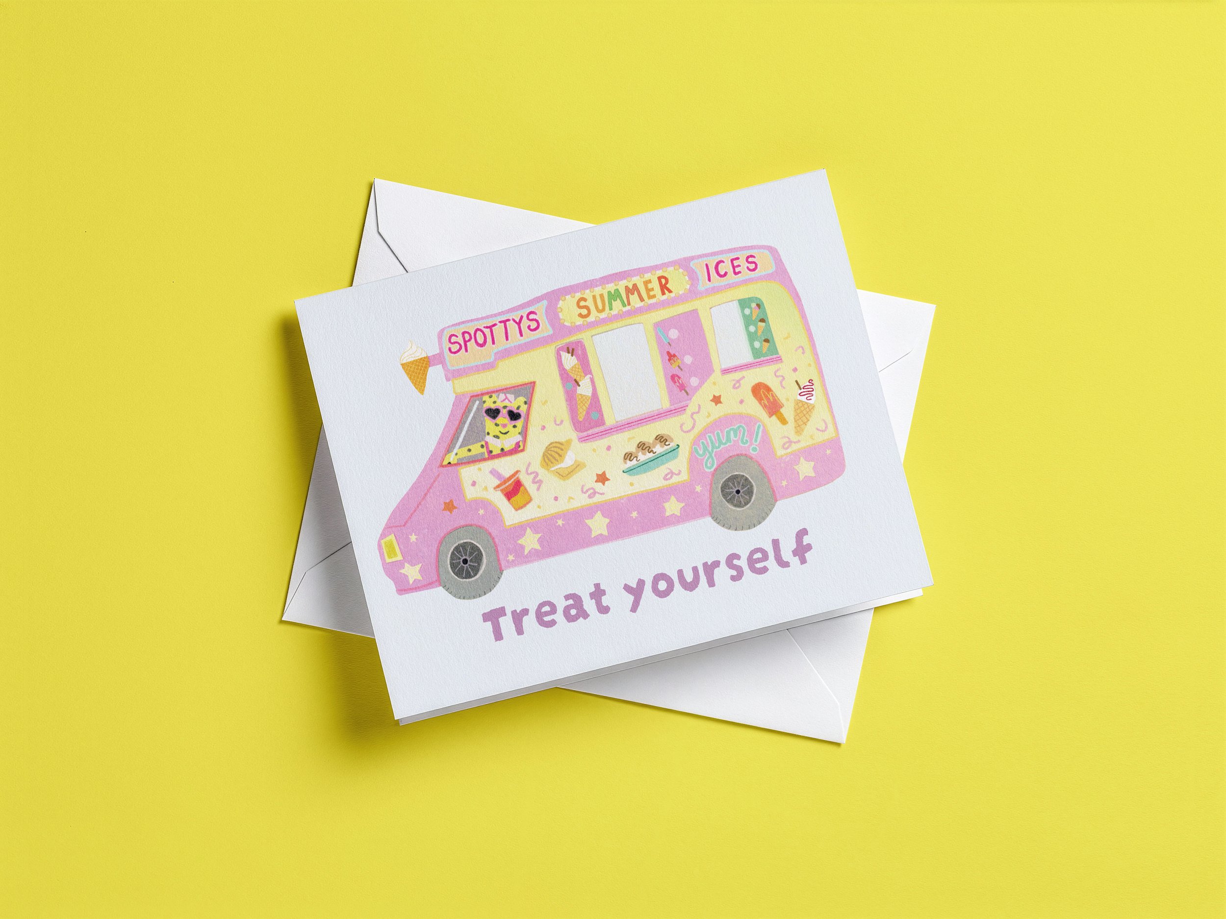 Icecream Treats card