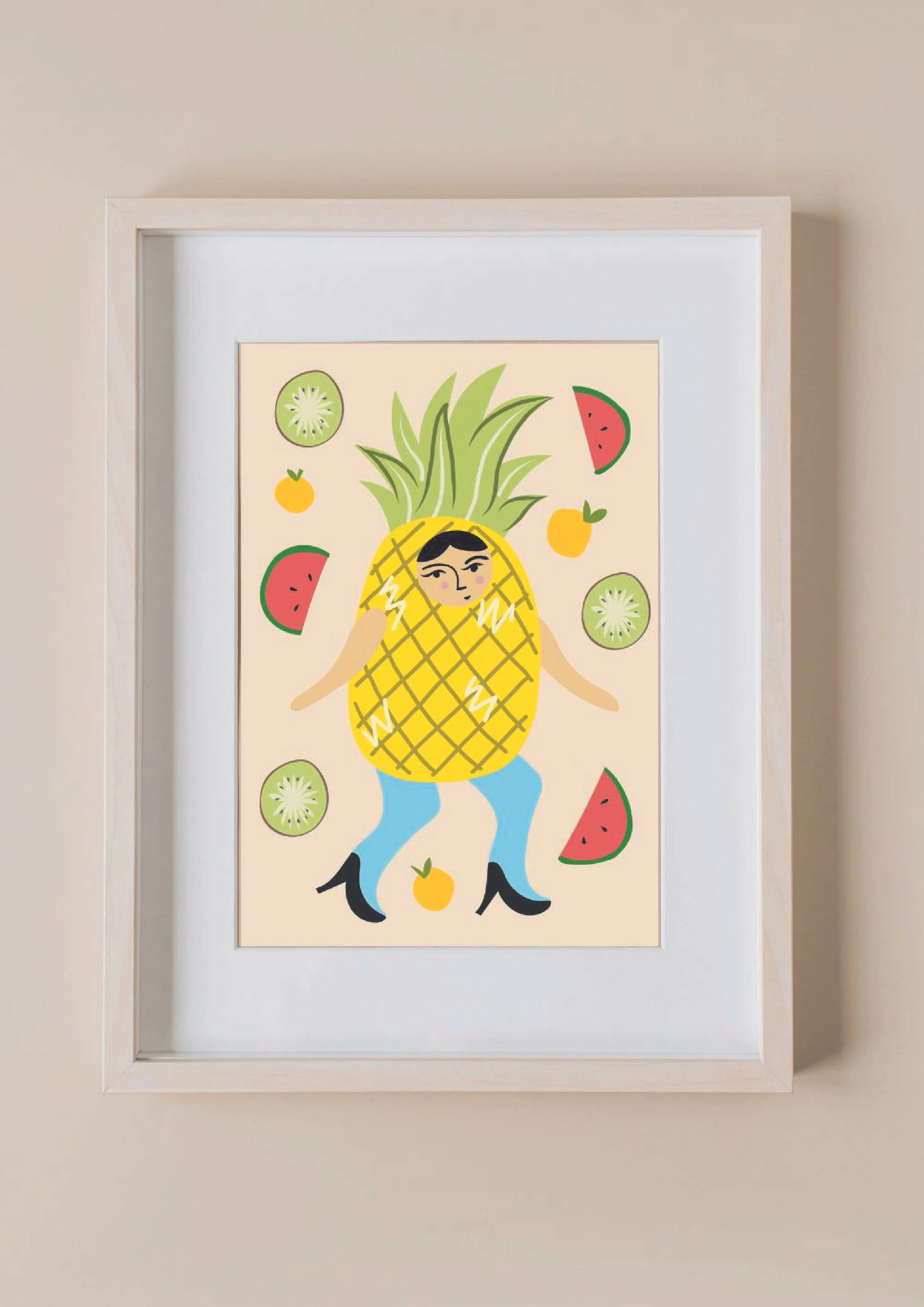 Framed Pineapple dance.jpeg
