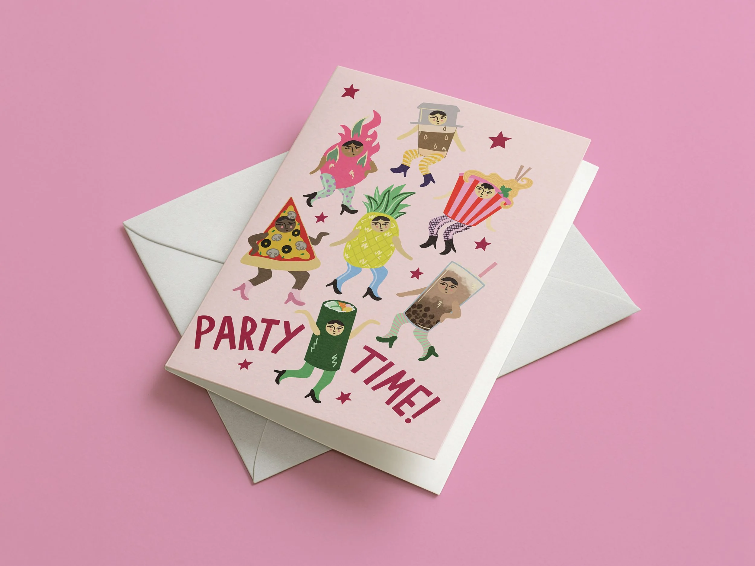 Buffet Babes card