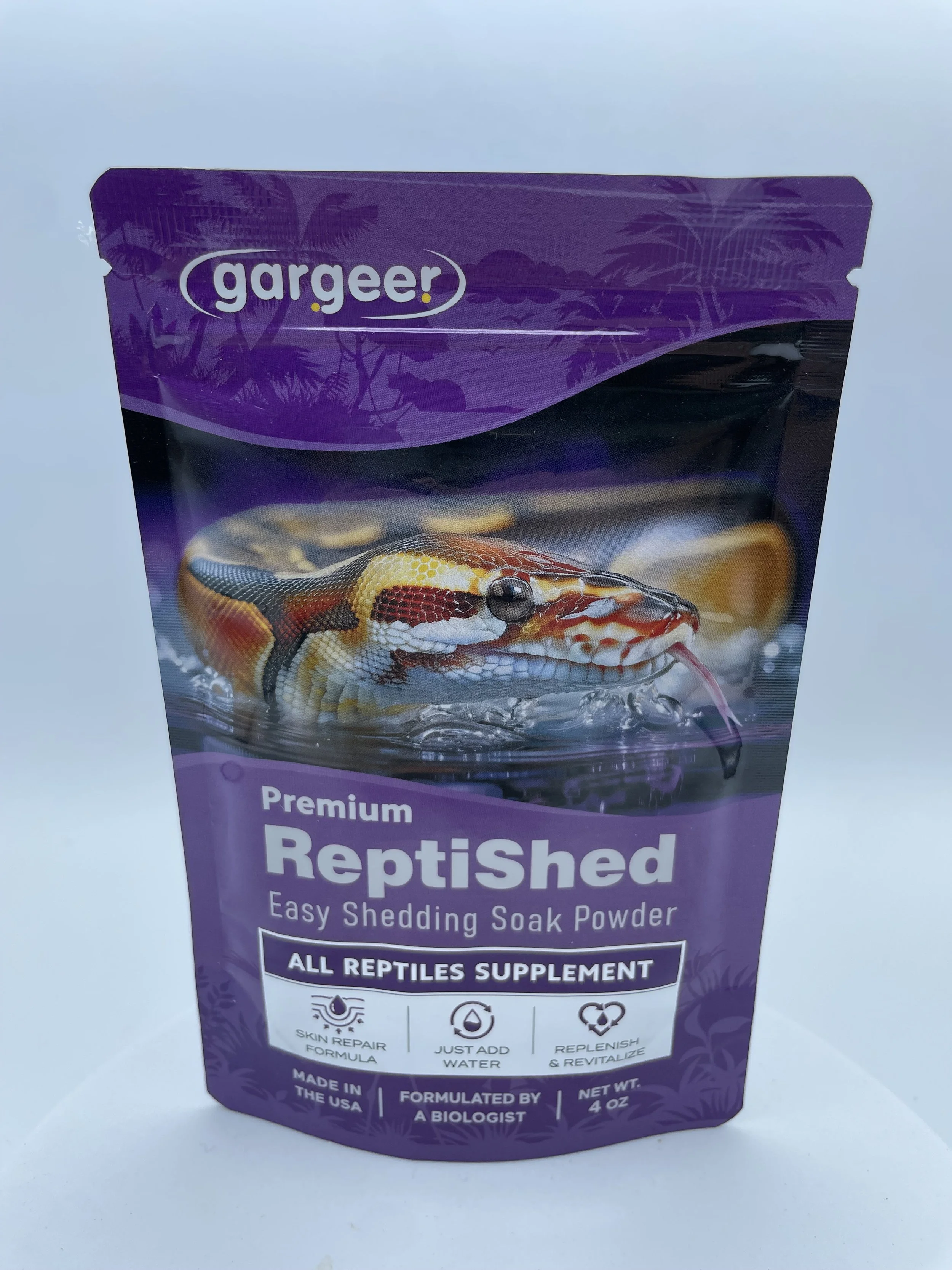 Gargeer- ReptiShed Easy Shedding Soak Powder