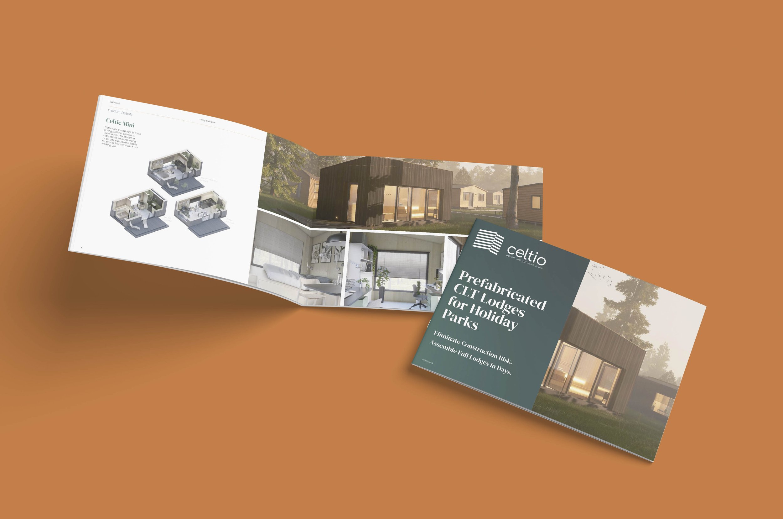 Modular Construction & Building Firm Brochures & Catalogues Design