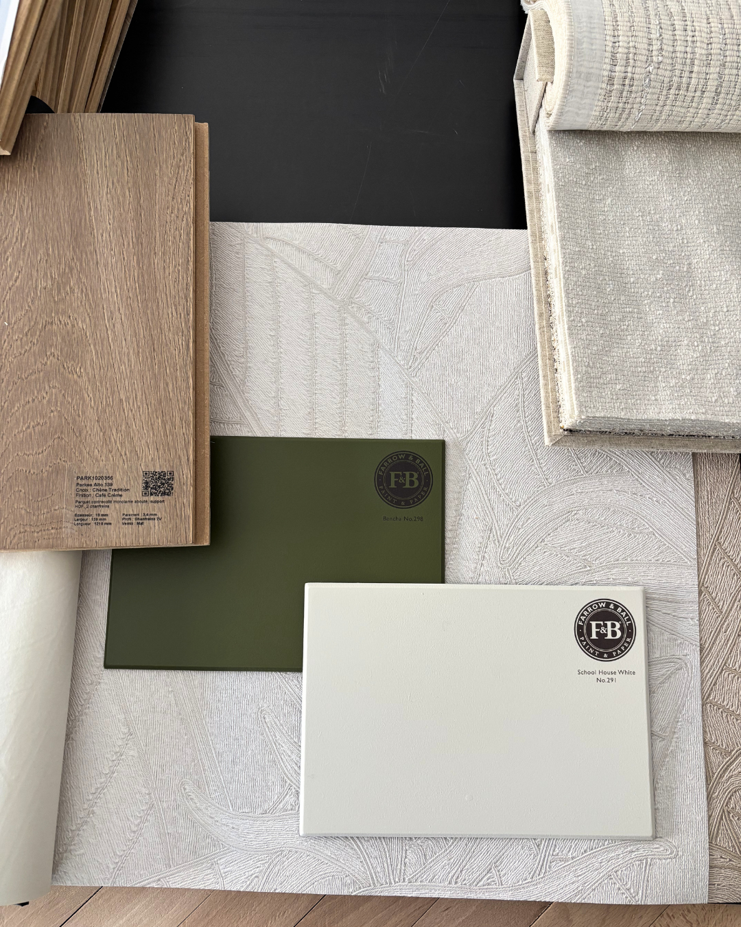 planche moodboard forca peinture