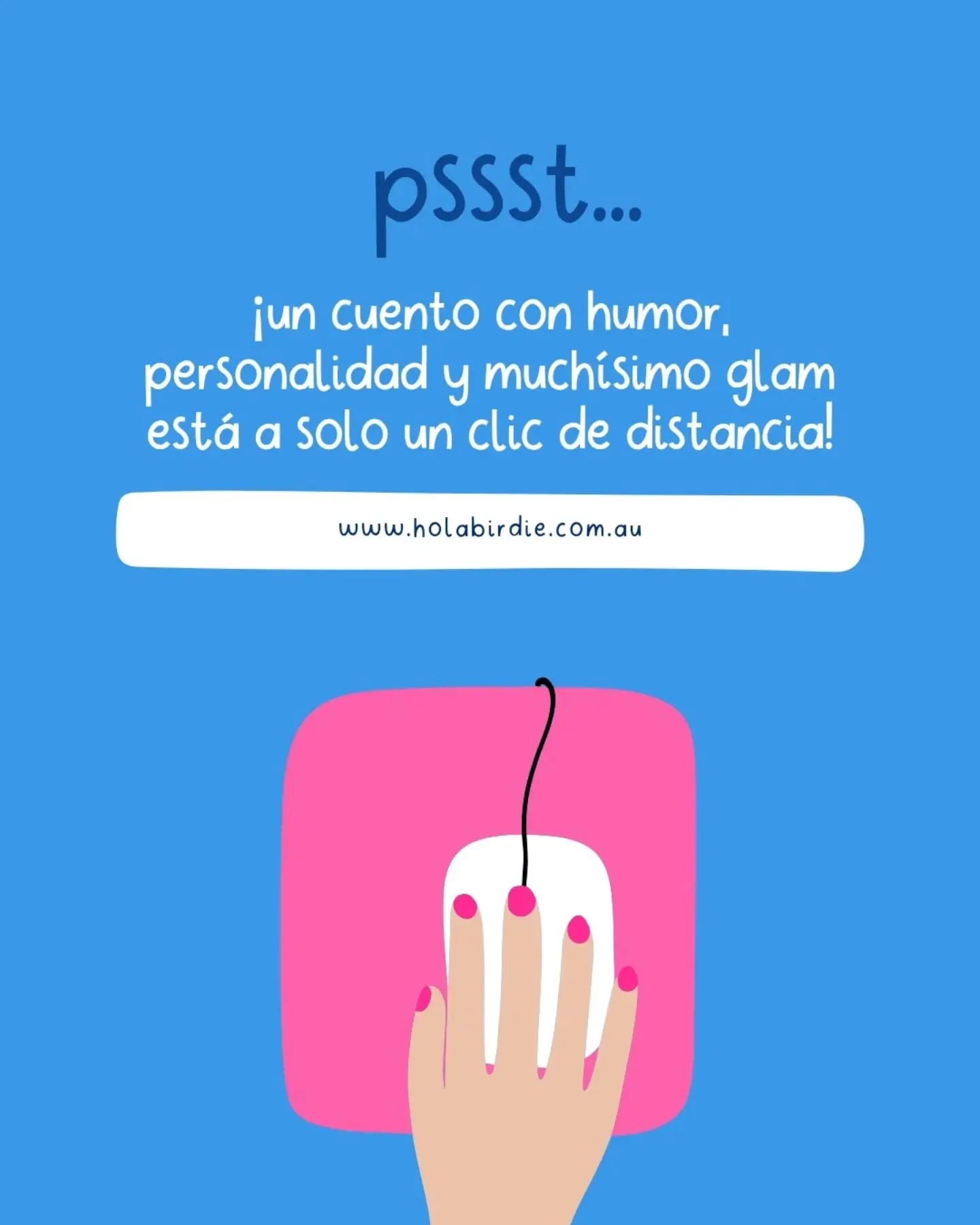 Si es la primera vez que me ves, hola. 👋🏼

Soy Deni, mam&aacute; paraguaya viviendo en Australia y autora de cuentos infantiles en espa&ntilde;ol.

Lo que hago es simple: historias para ni&ntilde;as que merecen verse reflejadas en los libros que le