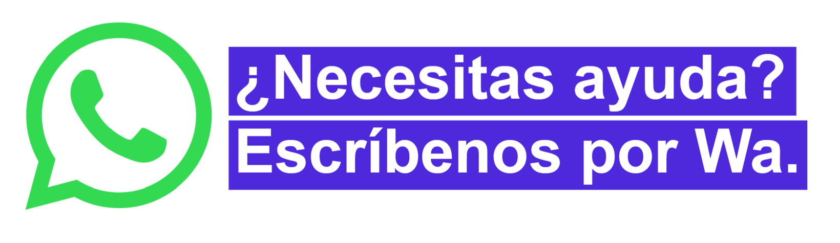 boton de whatsapp para mas ayuda