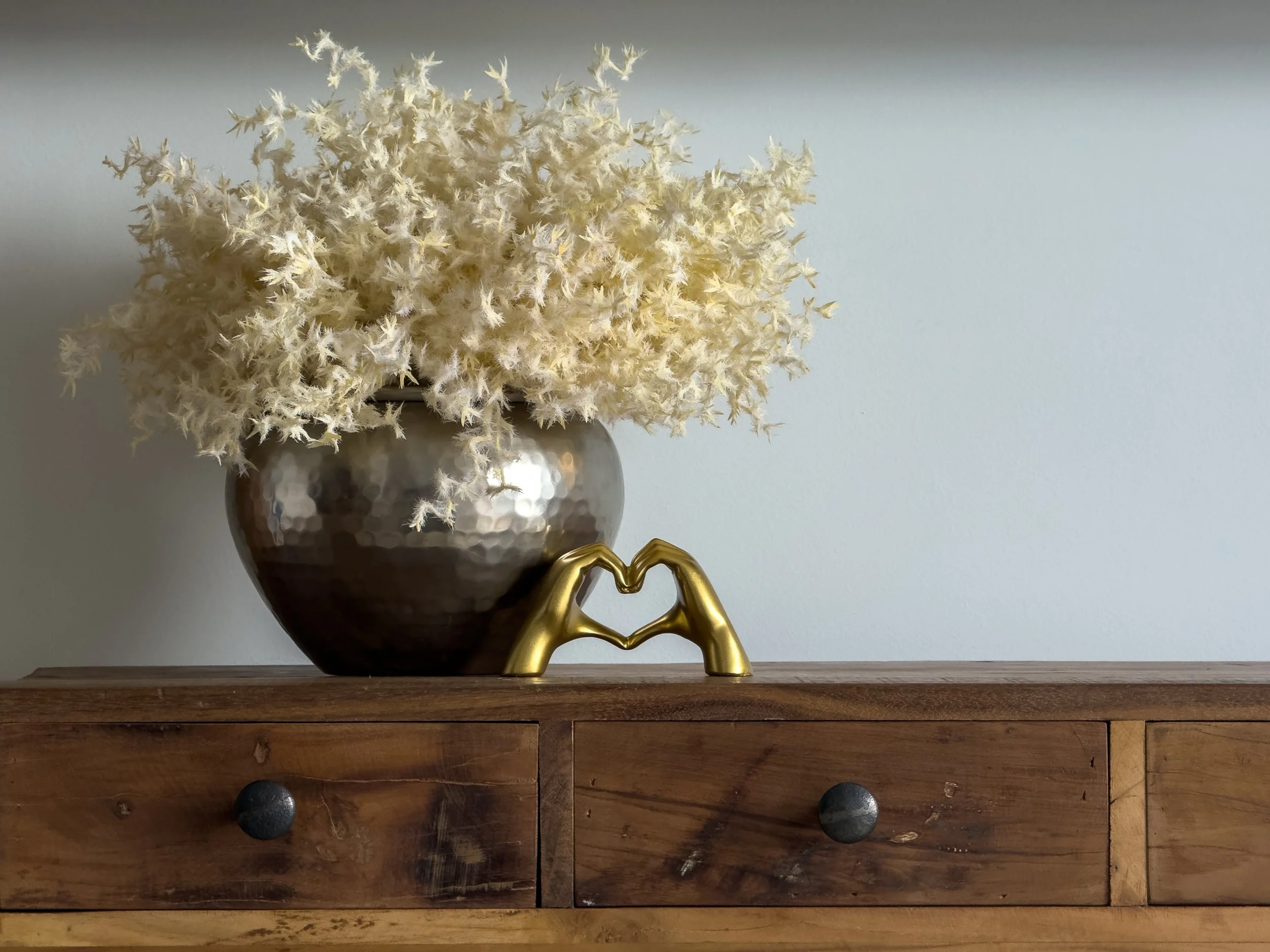 Interior moments shaped by texture, craftsmanship and intentional living at Astraea Villa.