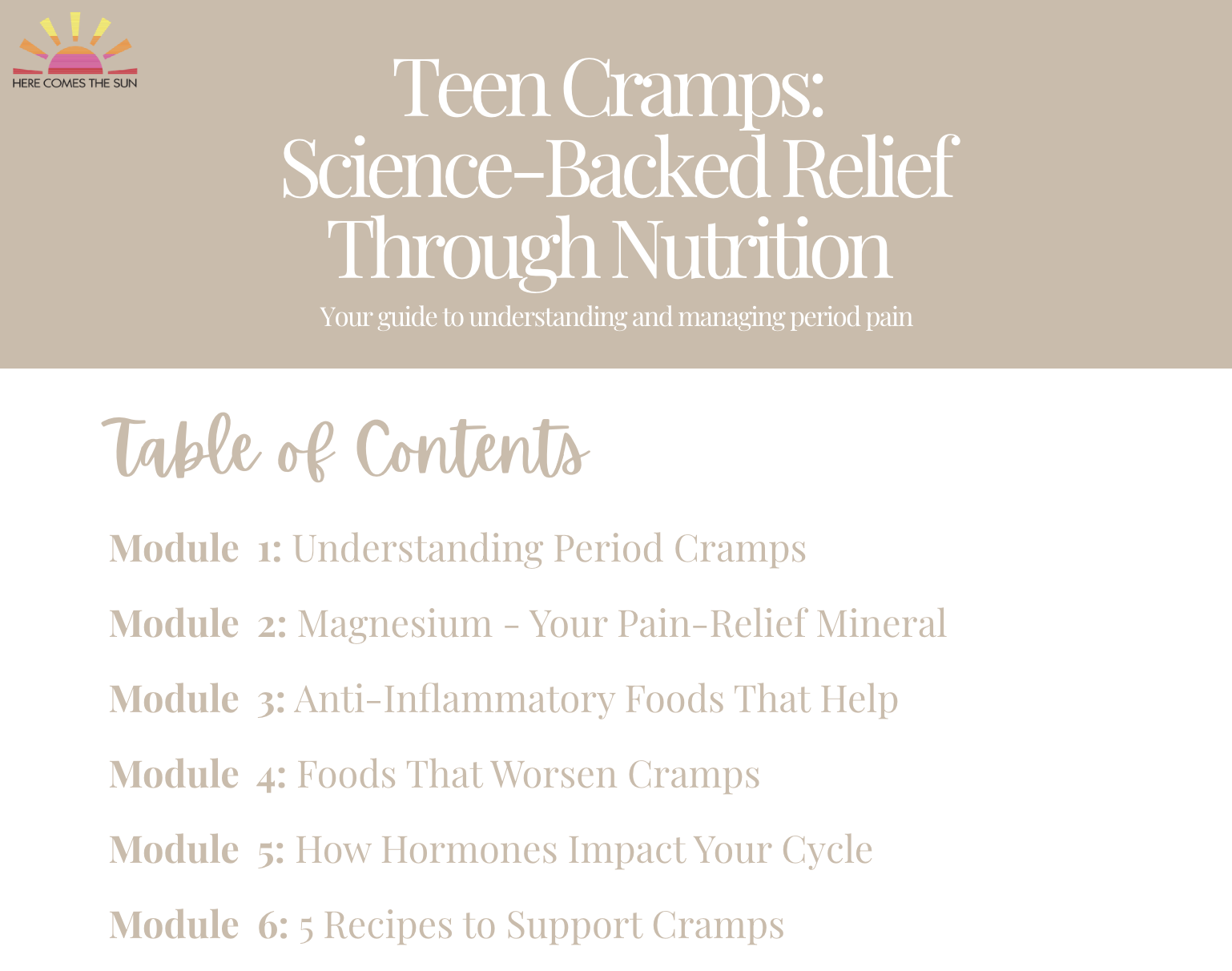 Teen Cramps: Science Backed Relief Through Nutrition