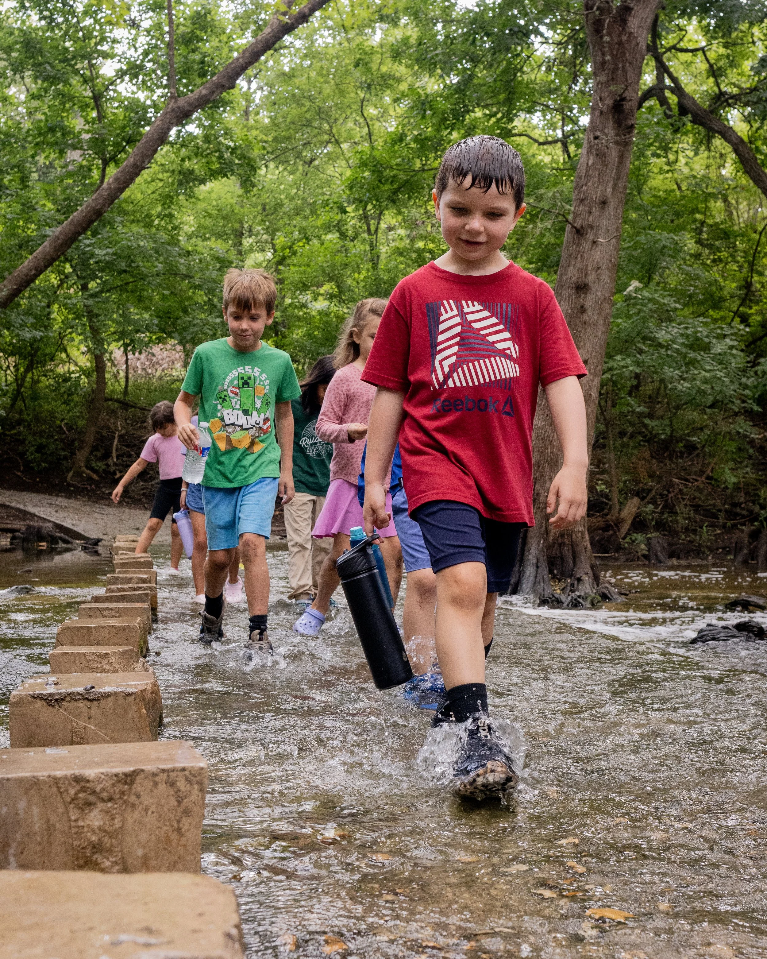 Campers at Cooper's Crossing