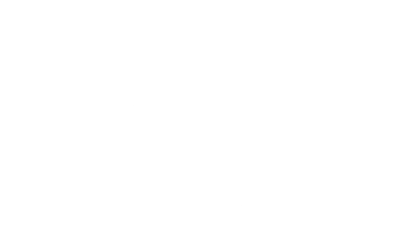 Bar graph with three white bars of increasing height against a black background
