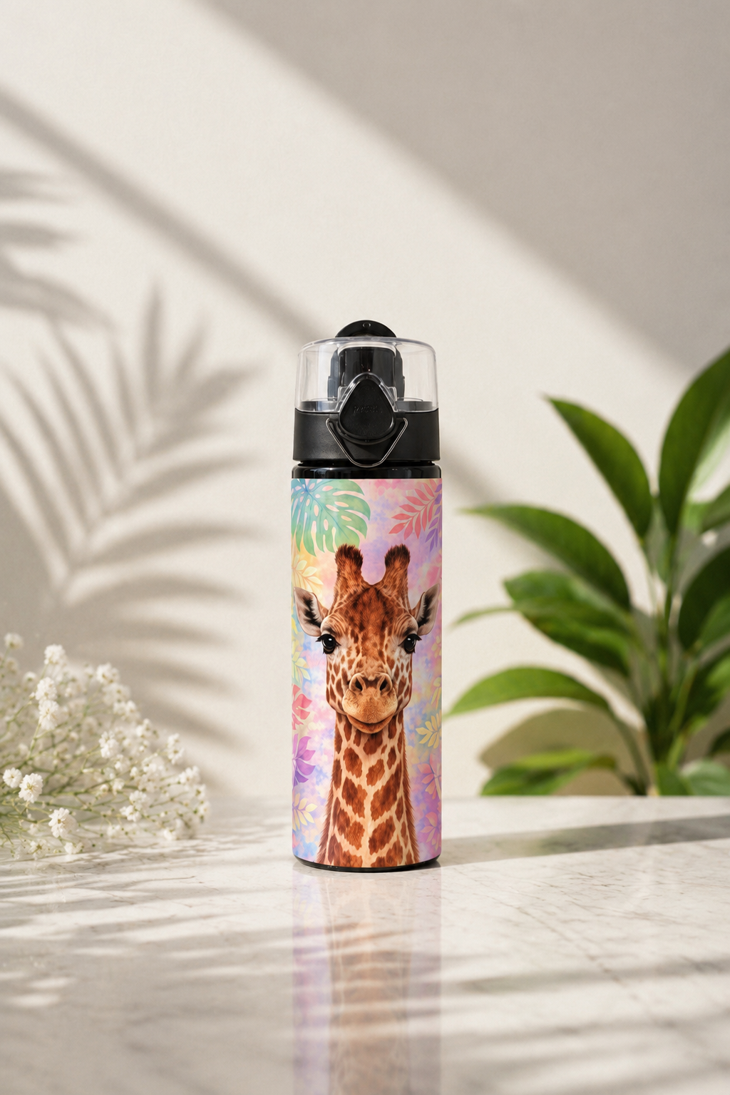 Cute Giraffe Water Bottle 🦒💧