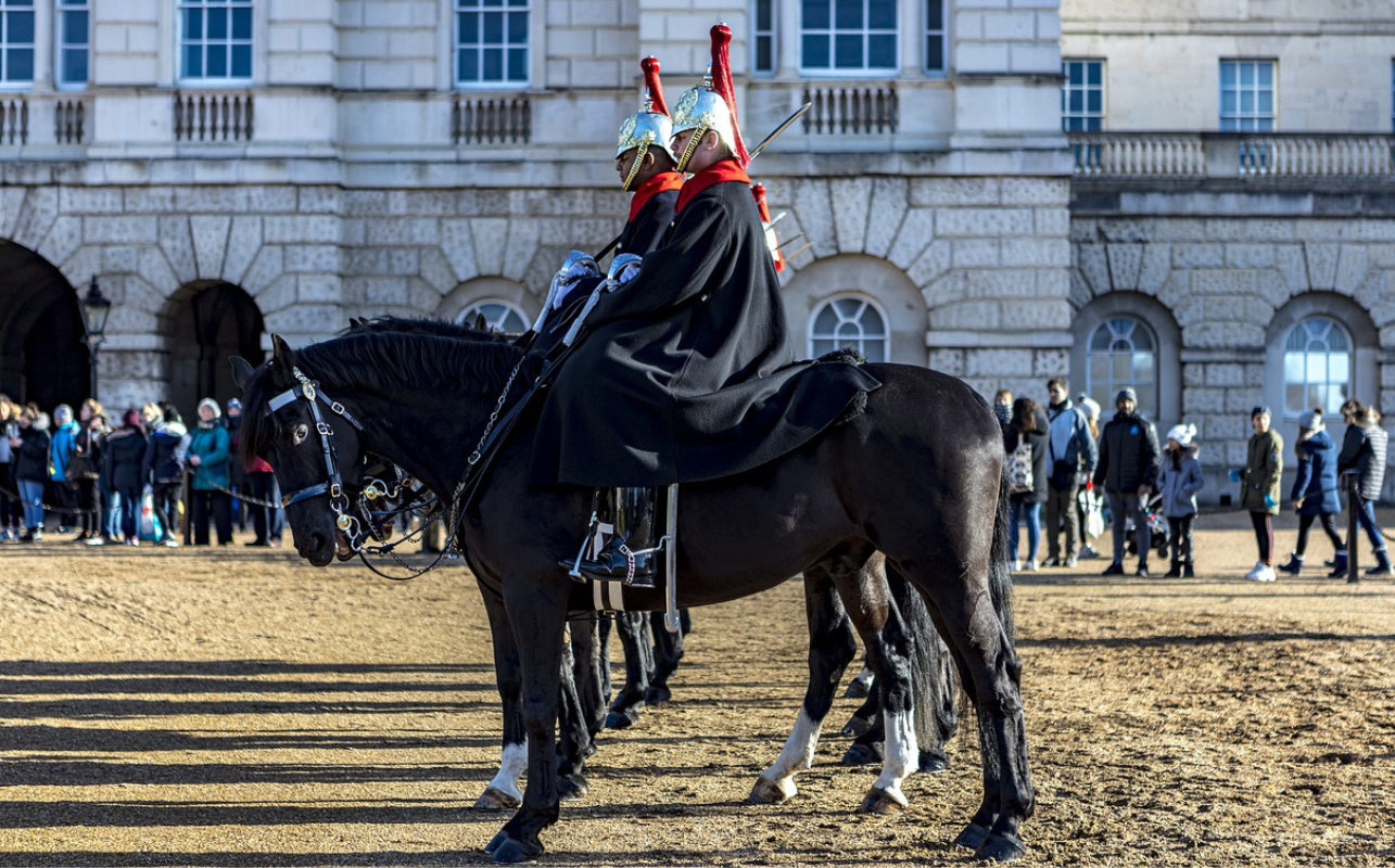 Blues & Royals of the King's Guards London