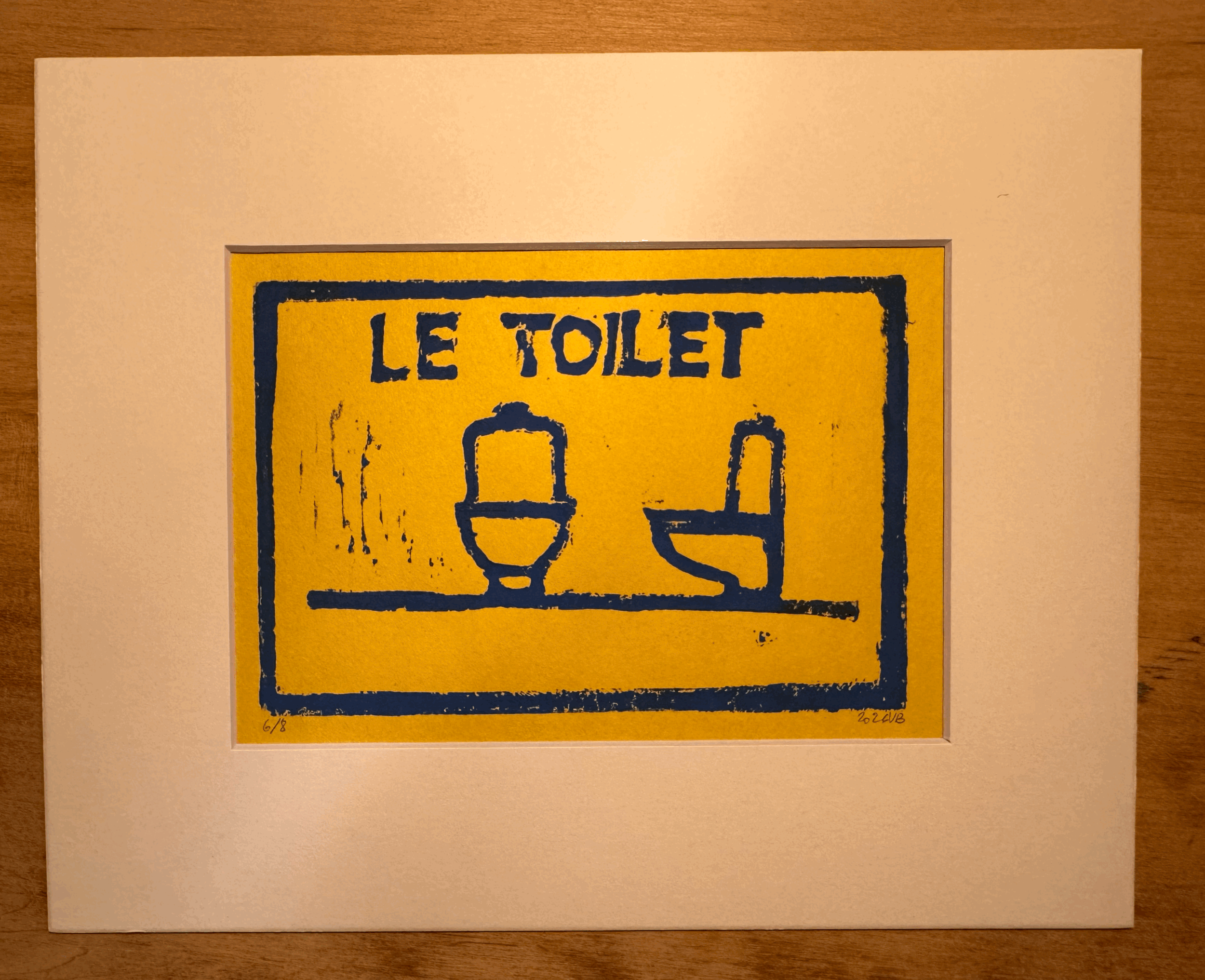 Le Toilet, (small version)