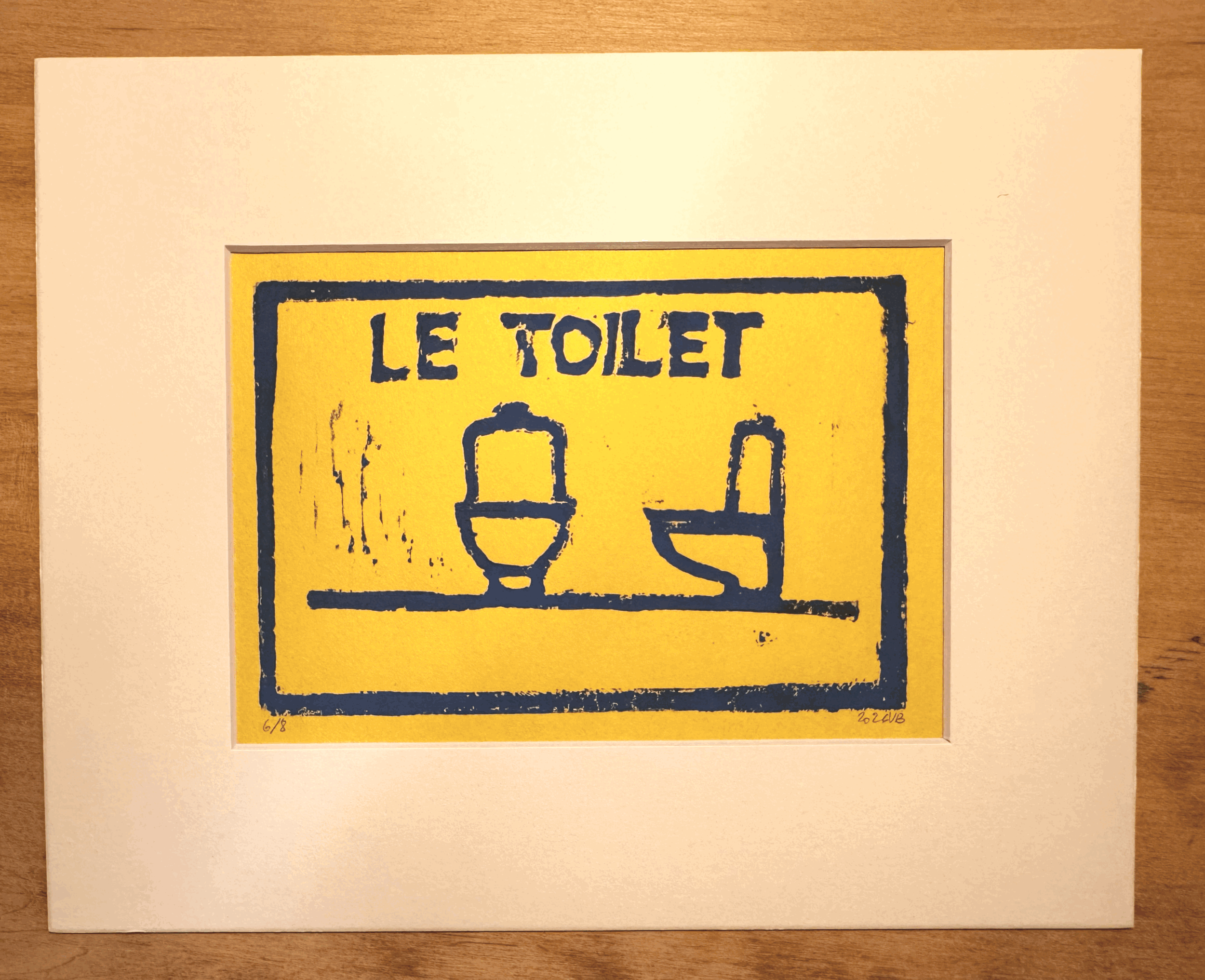 Le Toilet, (small version)