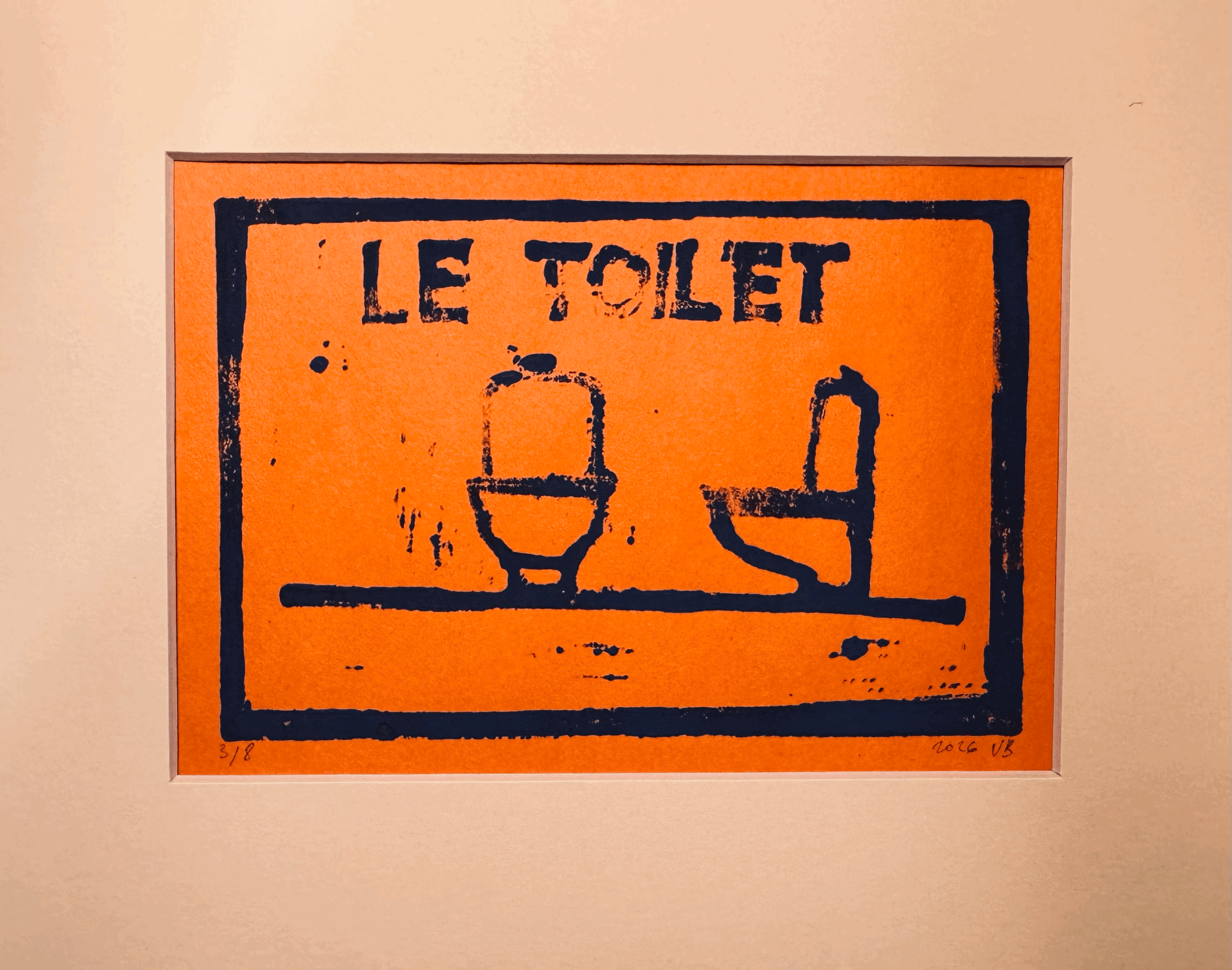 Le Toilet, (small version)