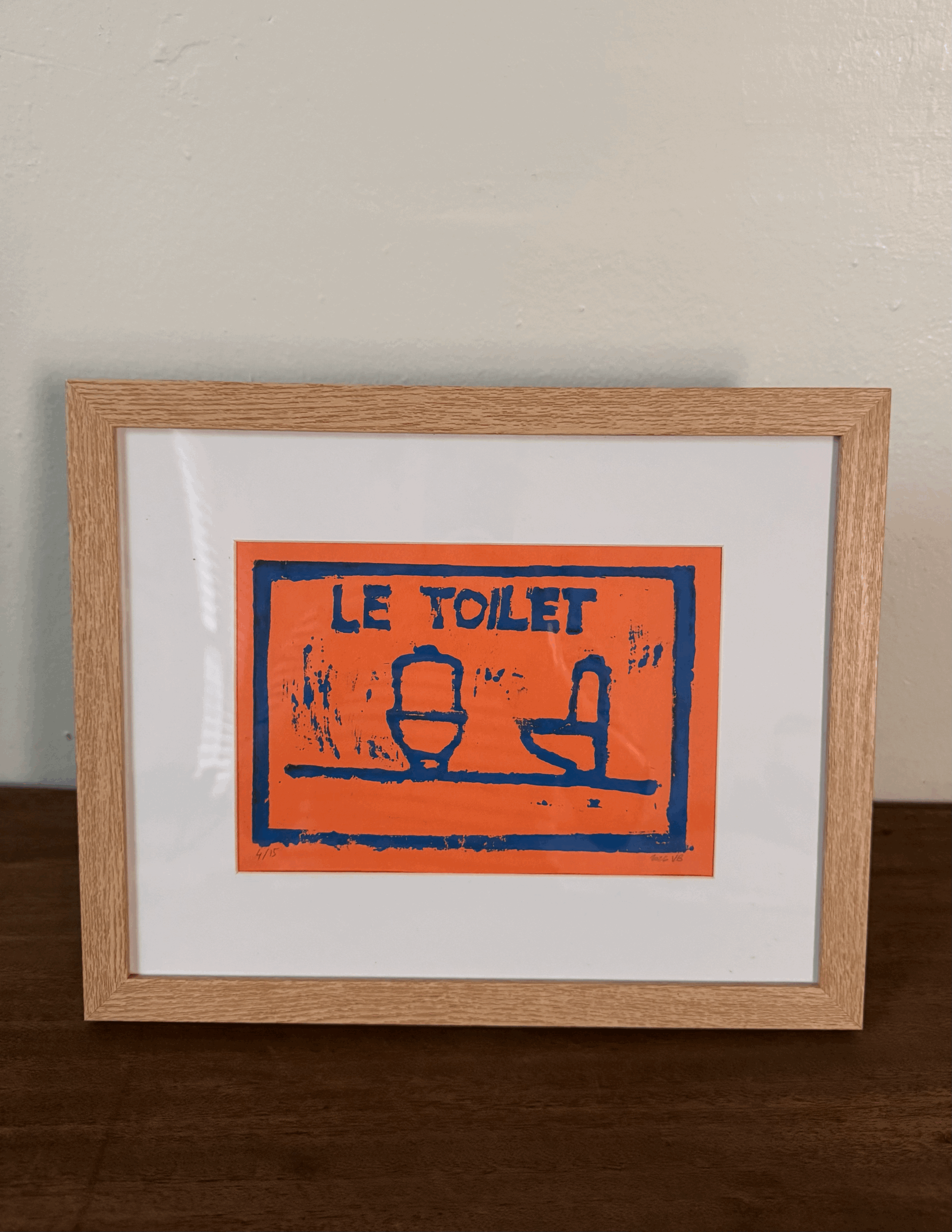 Le Toilet, (small version)