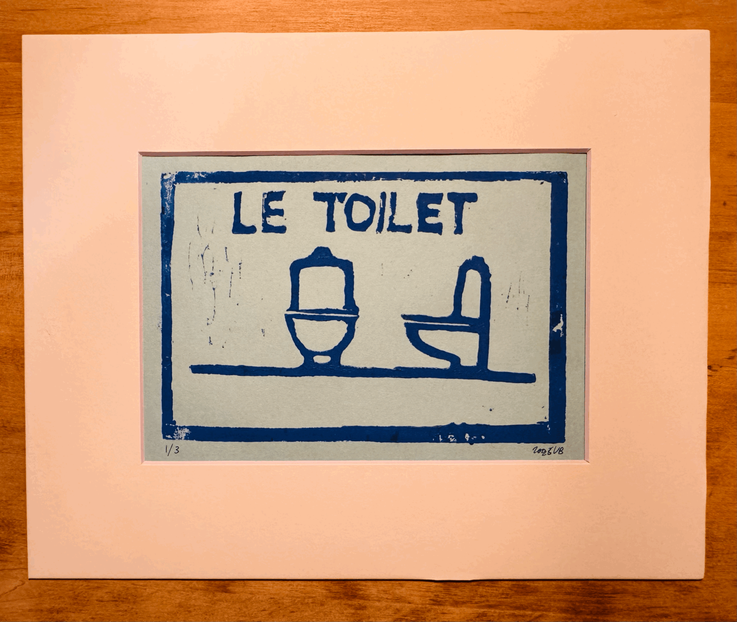 Le Toilet, (small version)
