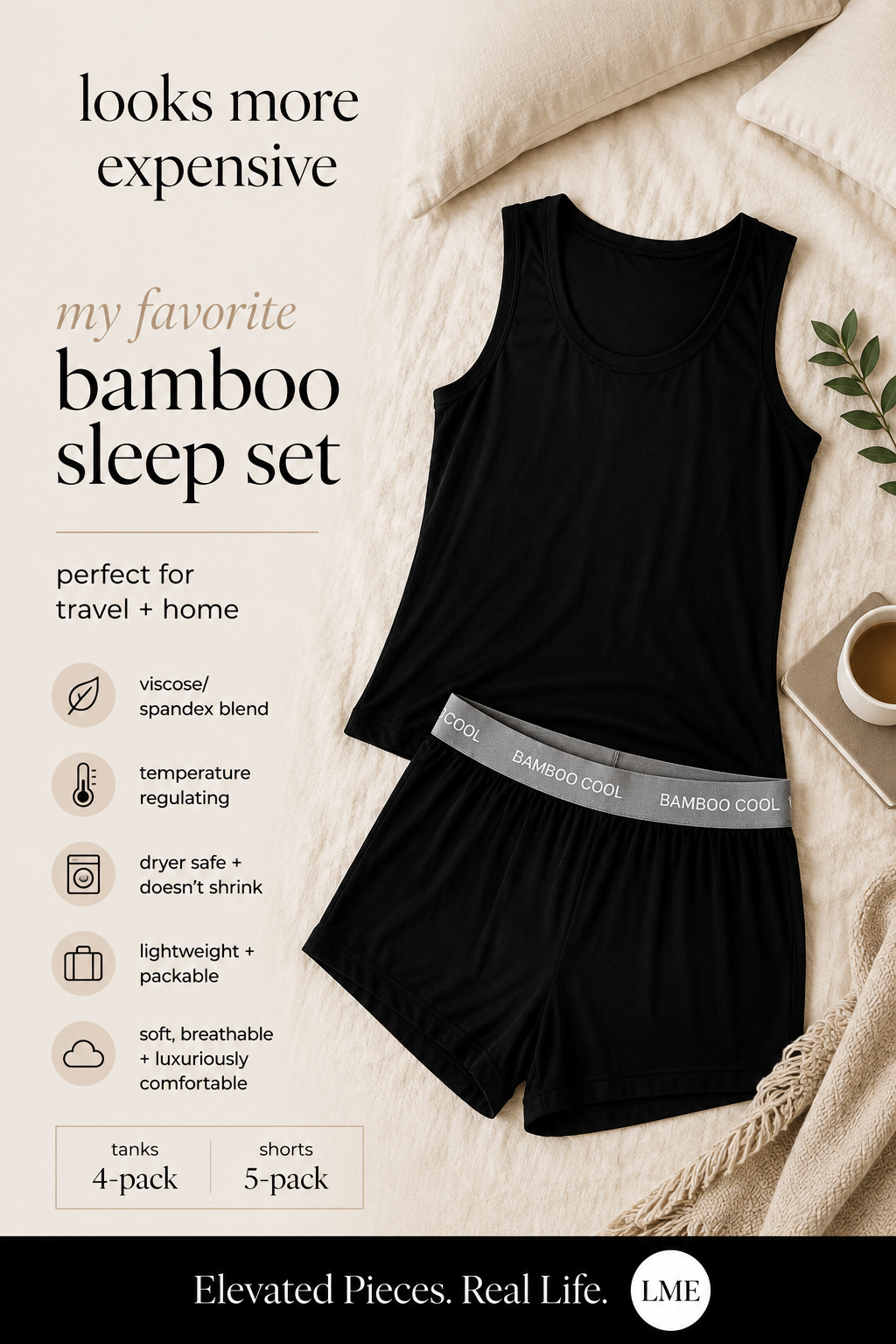 The Bamboo Sleep Set I Pack for Every Trip (and wear at home!)