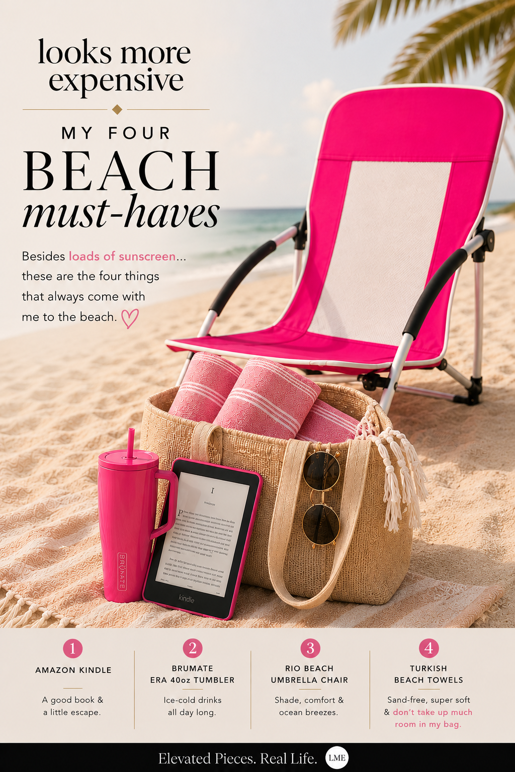 My Four Beach Must-Haves Before Another Week of Travel