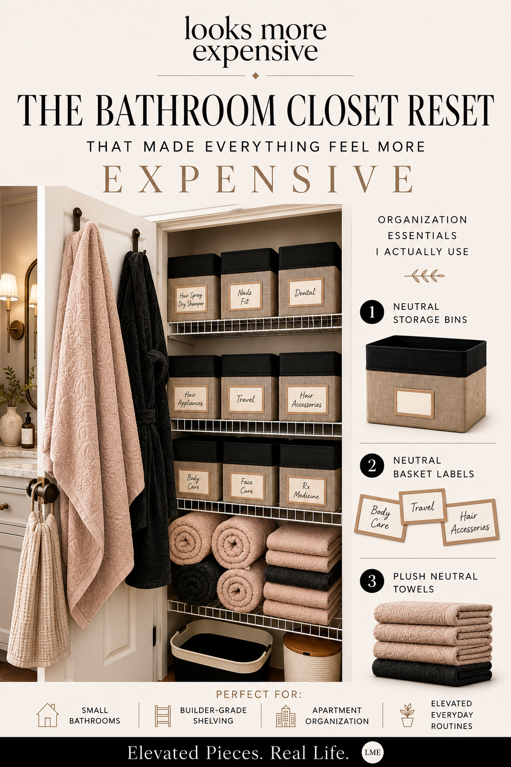 The Bathroom Closet Reset That Made Everything Feel More Expensive