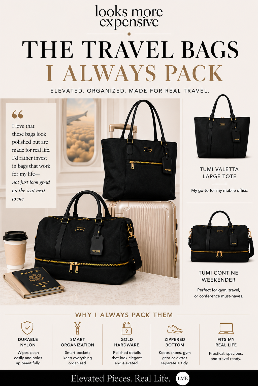 The Travel Bags I Always Pack