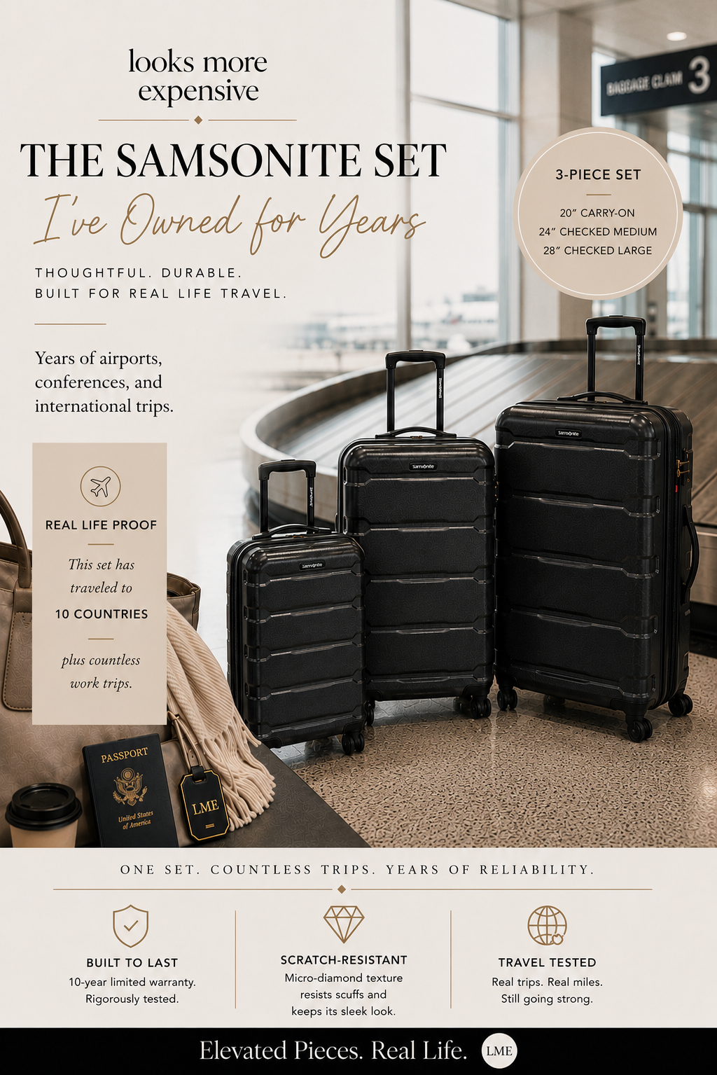 The Samsonite Set I’ve Used for the Last Five Years