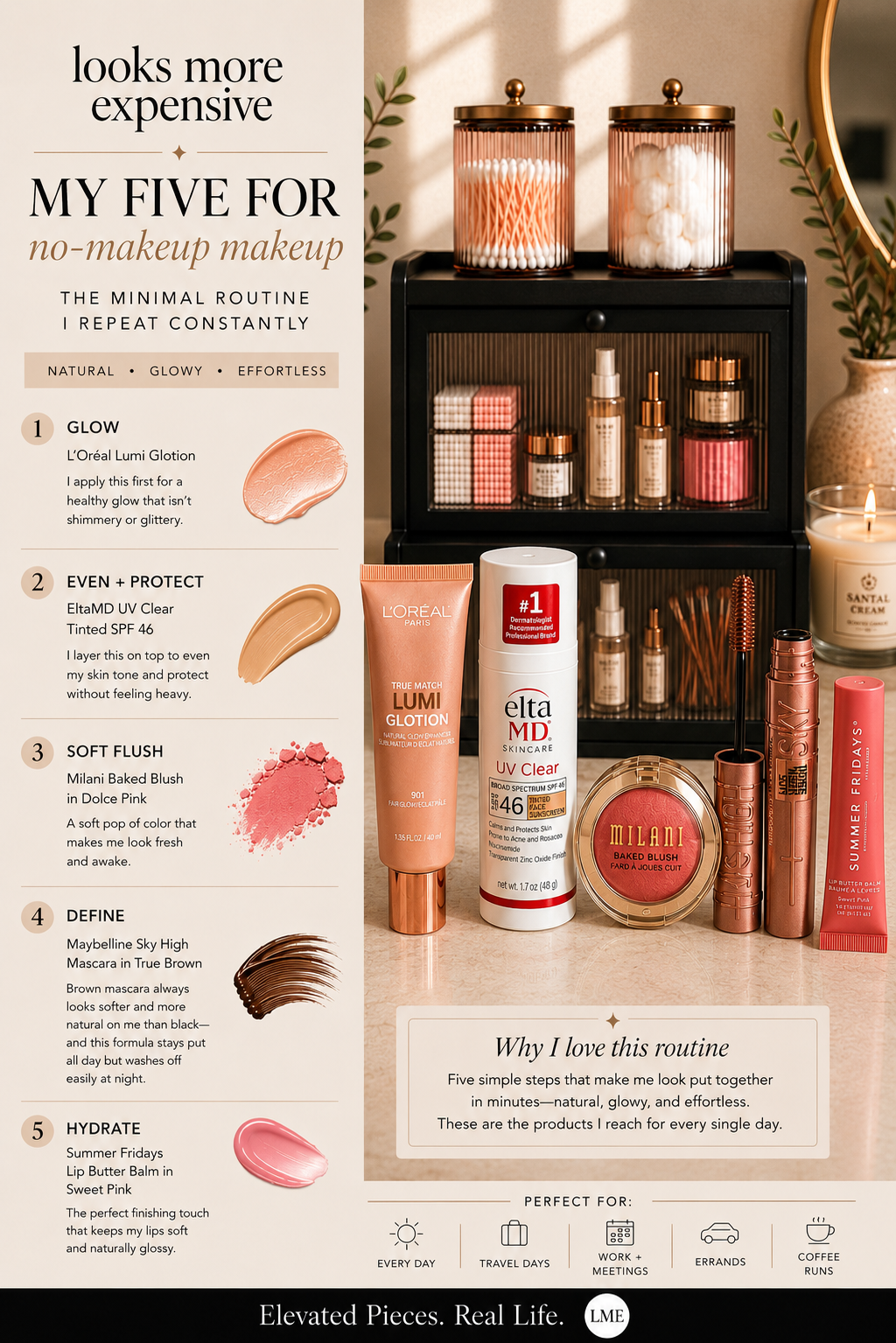 The Minimal Makeup Routine I Repeat Constantly