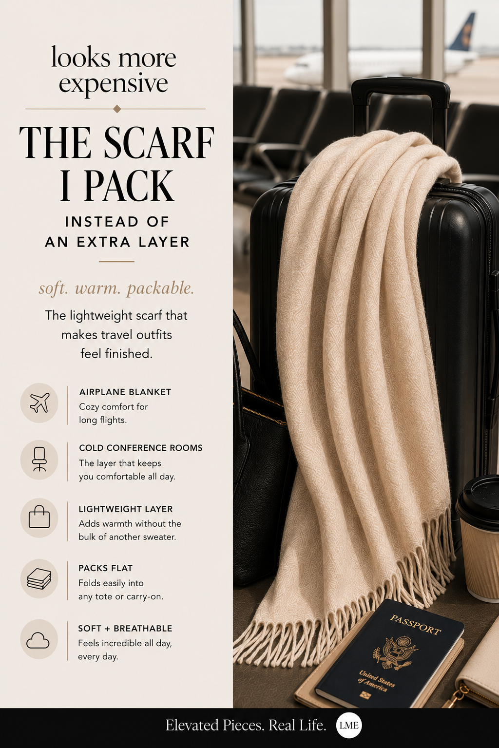 The Scarf I Pack Instead of an Extra Layer
