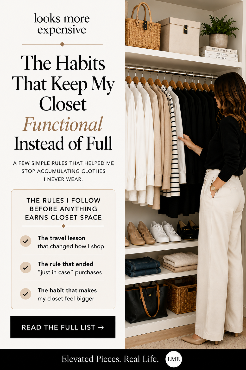 The Habits That Keep My Closet Functional Instead of Full