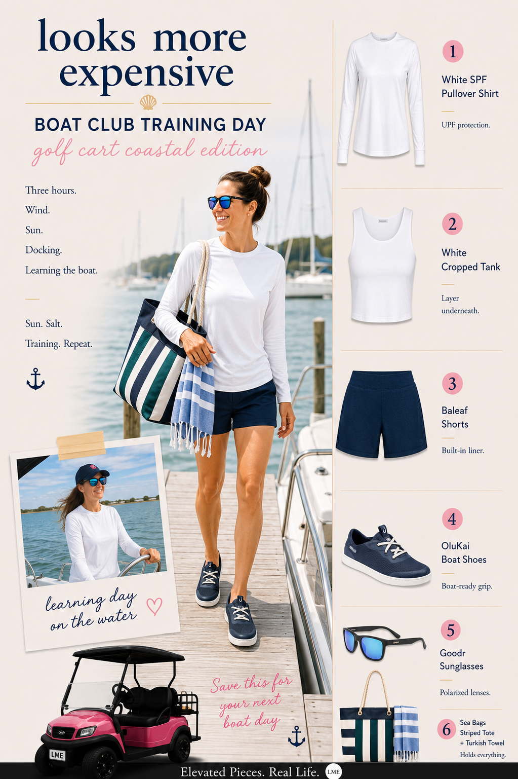 Boat Club Training Day: The Outfit I Wore for Three Hours on the Water