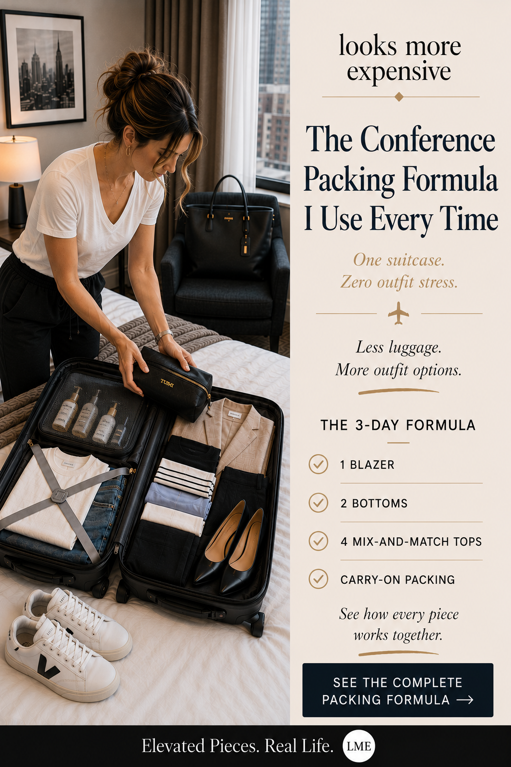 The Conference Packing Formula I Use Every Time