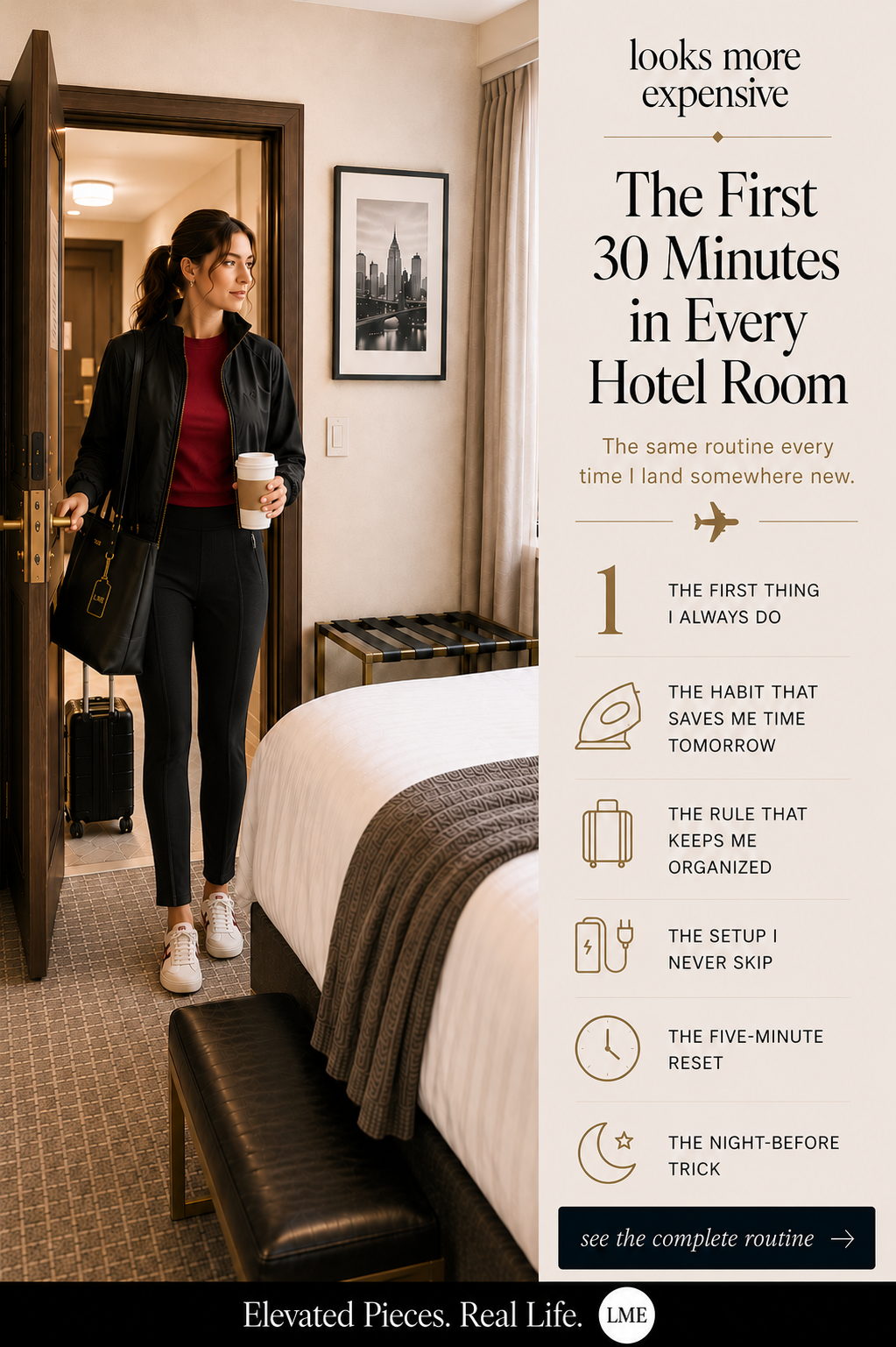 The First 30 Minutes in Every Hotel Room